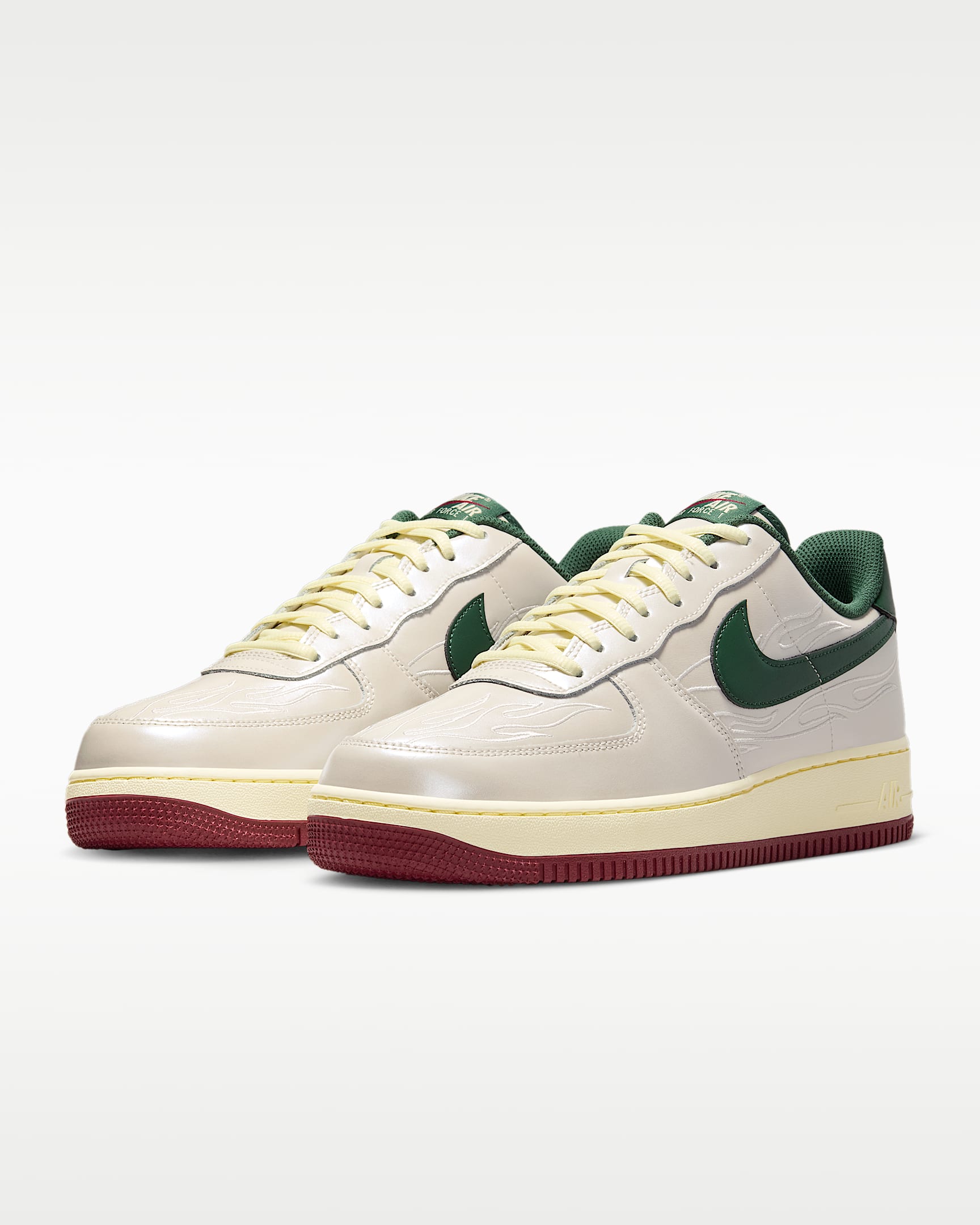 Nike Air Force 1 '07 LV8 Men's Shoes - Phantom/Alabaster/Team Red/Fir