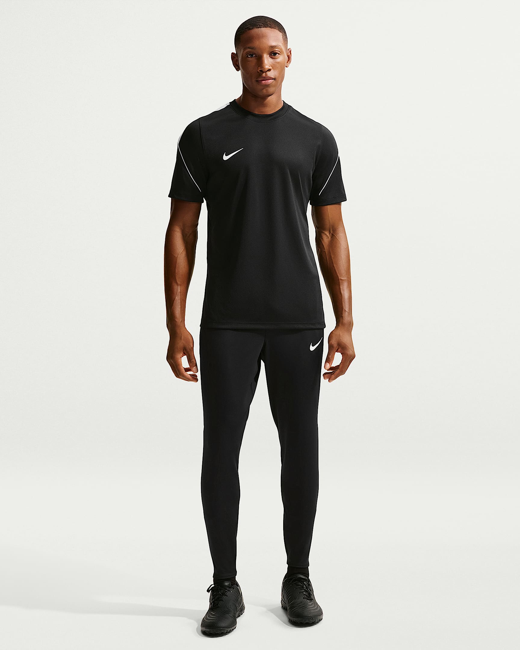 Pantaloni da calcio Dri-FIT Nike Strike – Uomo - Nero/Bianco/Bianco/Bianco