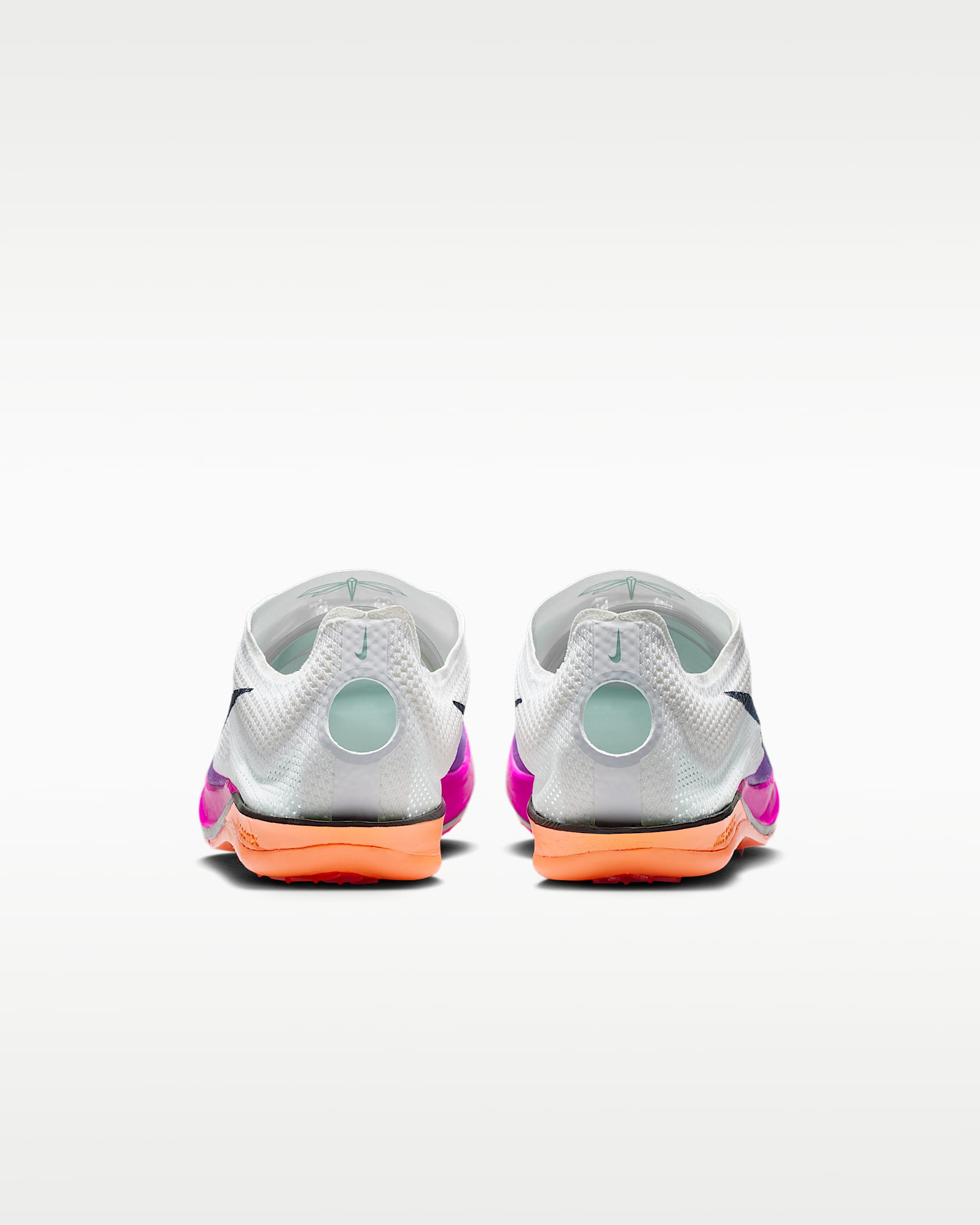 Nike Dragonfly 2 Elite 田徑長距離釘鞋 - 白色/Hyper Violet/Bright Crimson/Obsidian