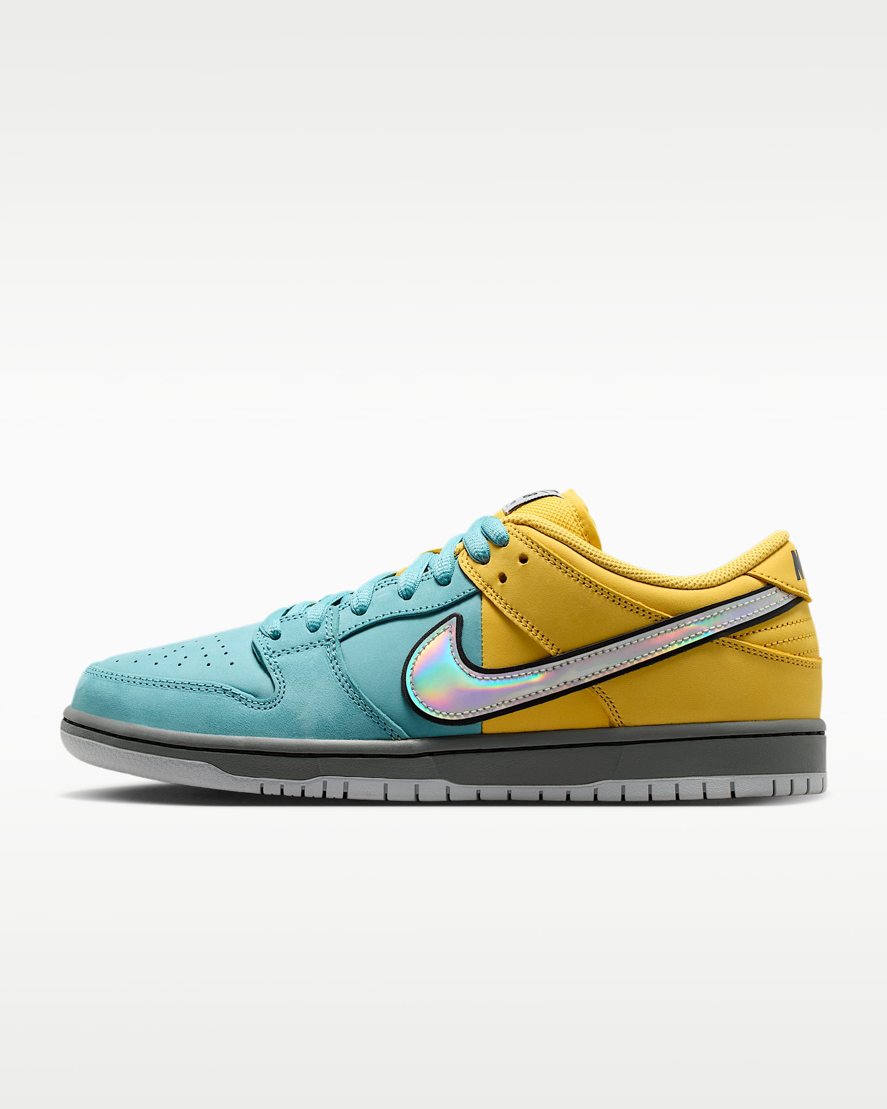 Chaussures de skateboard Nike SB Dunk Low Pro - Lightning/Denim Turquoise/Iron Grey/Wolf Grey