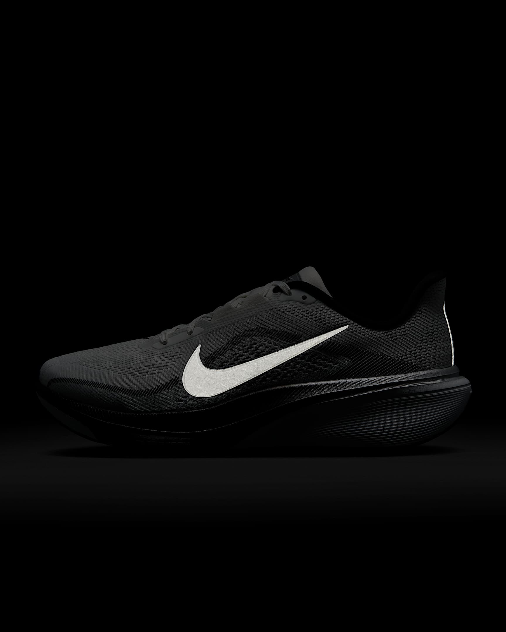 Sapatilhas de running em estrada Nike Pegasus 42 para homem - Branco Summit/Photon Dust/Preto/Prateado metalizado