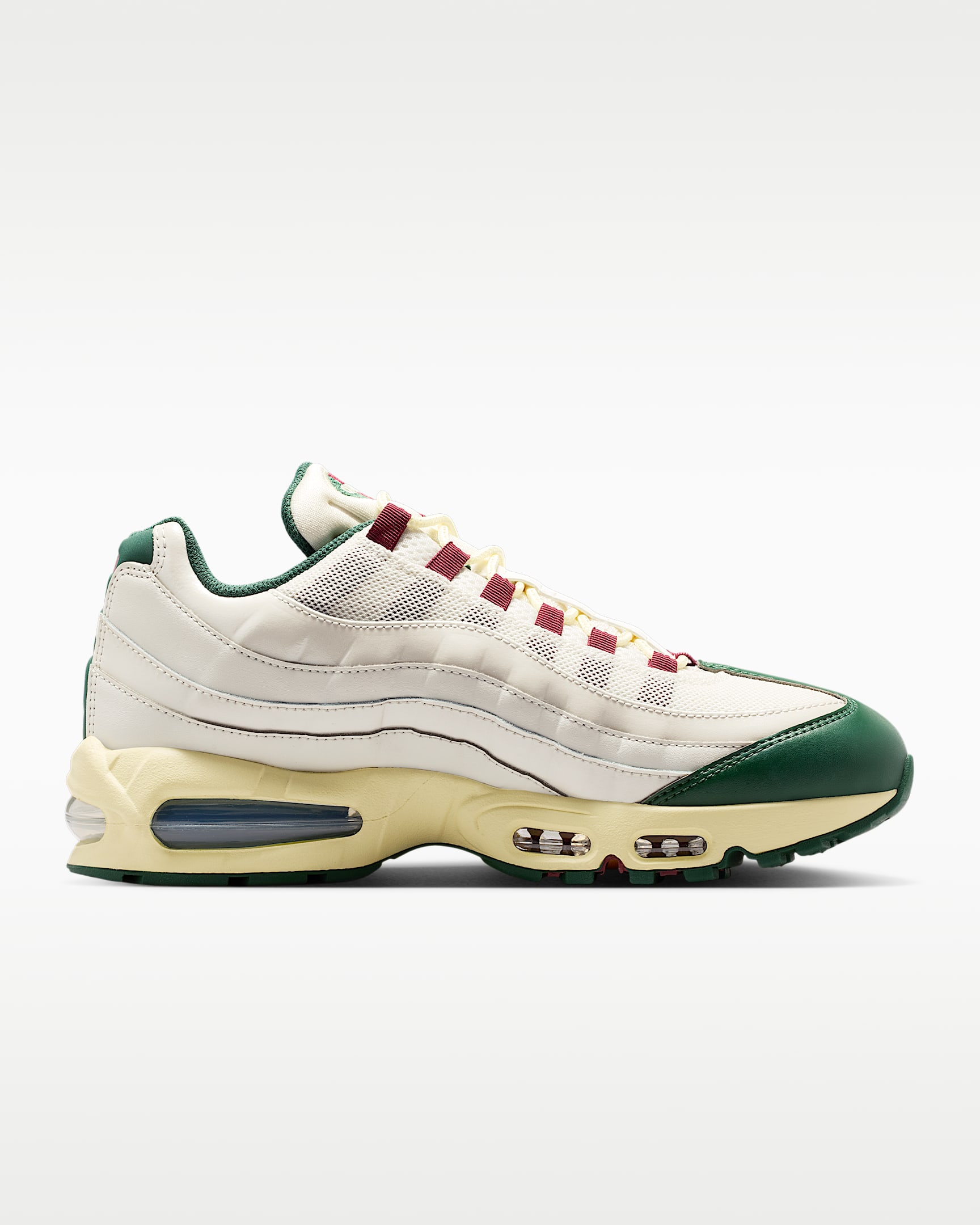 Nike Air Max 95 "Big Bubble" SE Men's Shoes - Phantom/Fir/Alabaster/Team Red