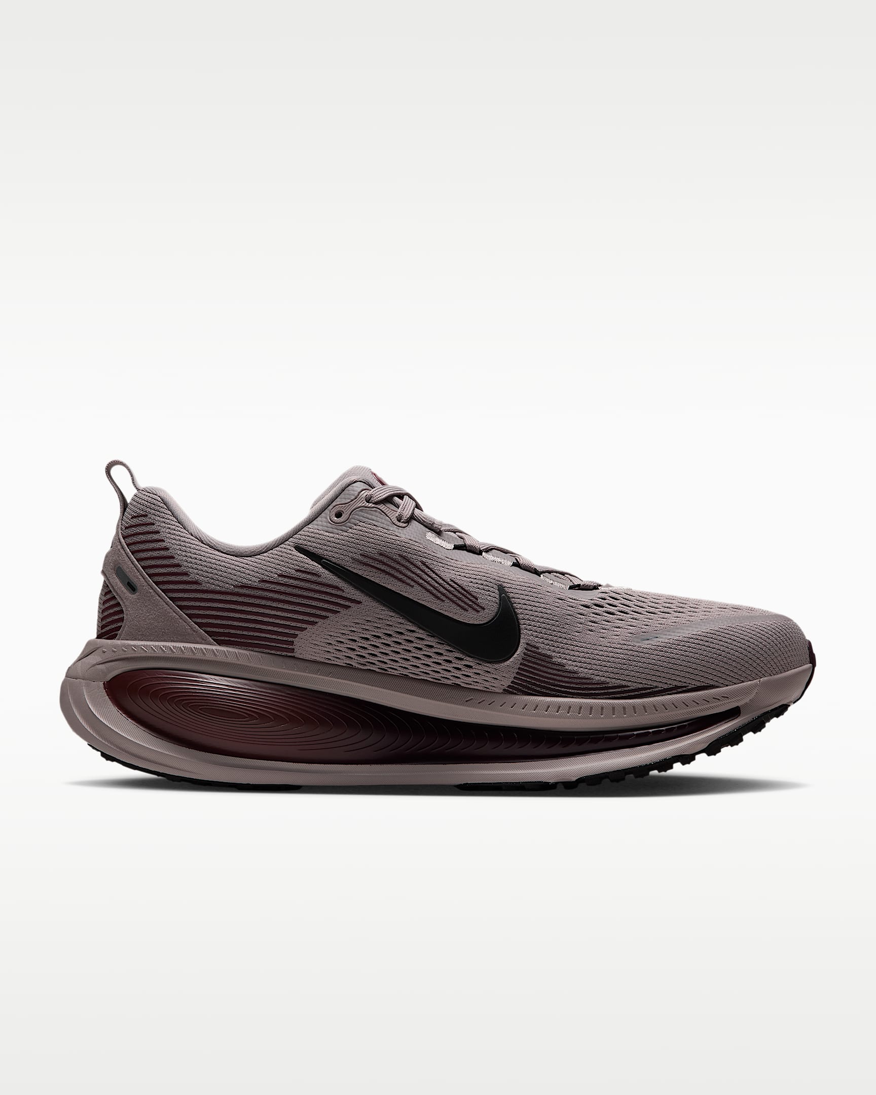 Scarpa da running su strada Nike Vomero 18 – Uomo - College Grey/Light Boulder/Burgundy Crush/Nero