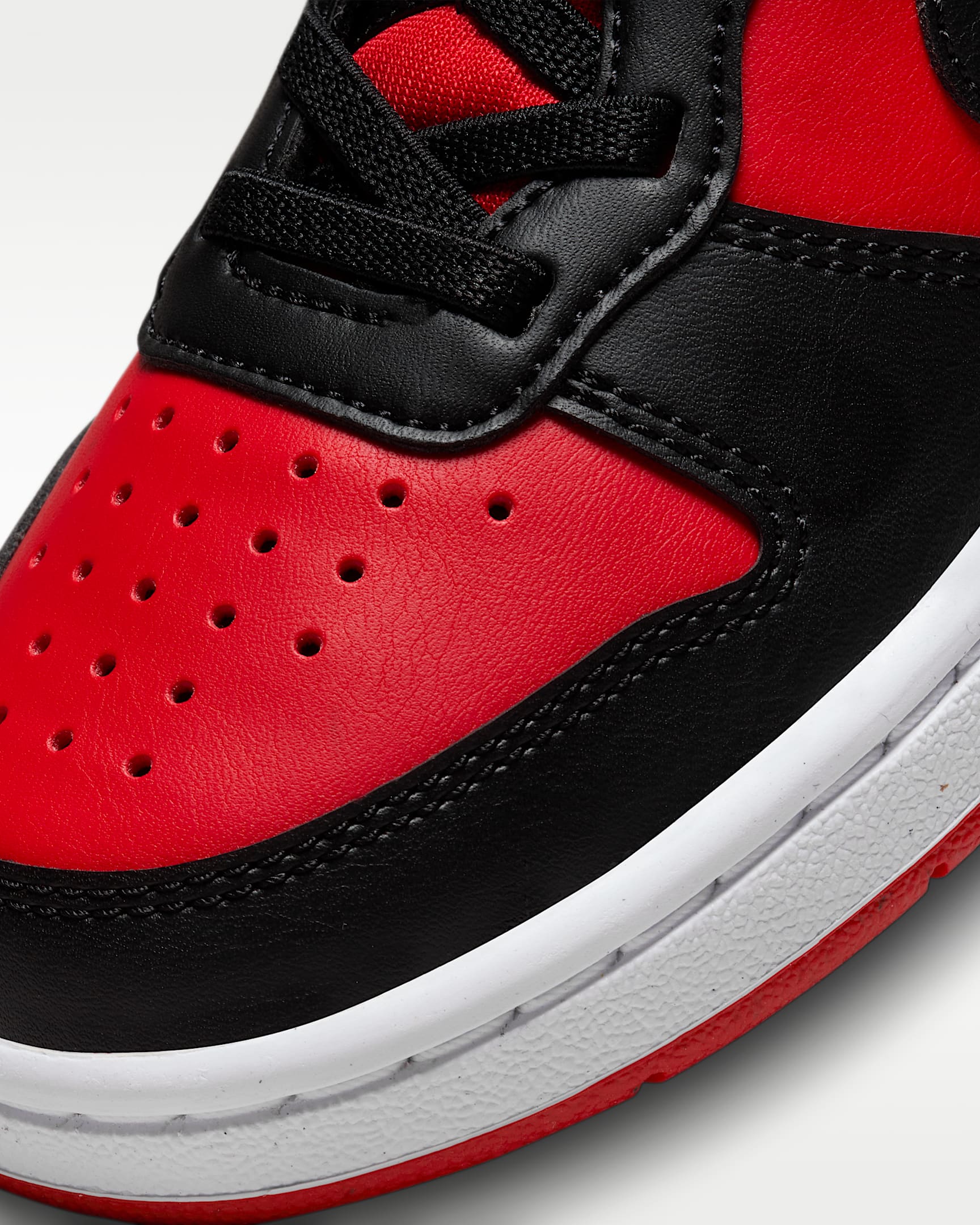 Nike Court Borough Low Recraft kleuterschoenen - University Red/Wit/Zwart