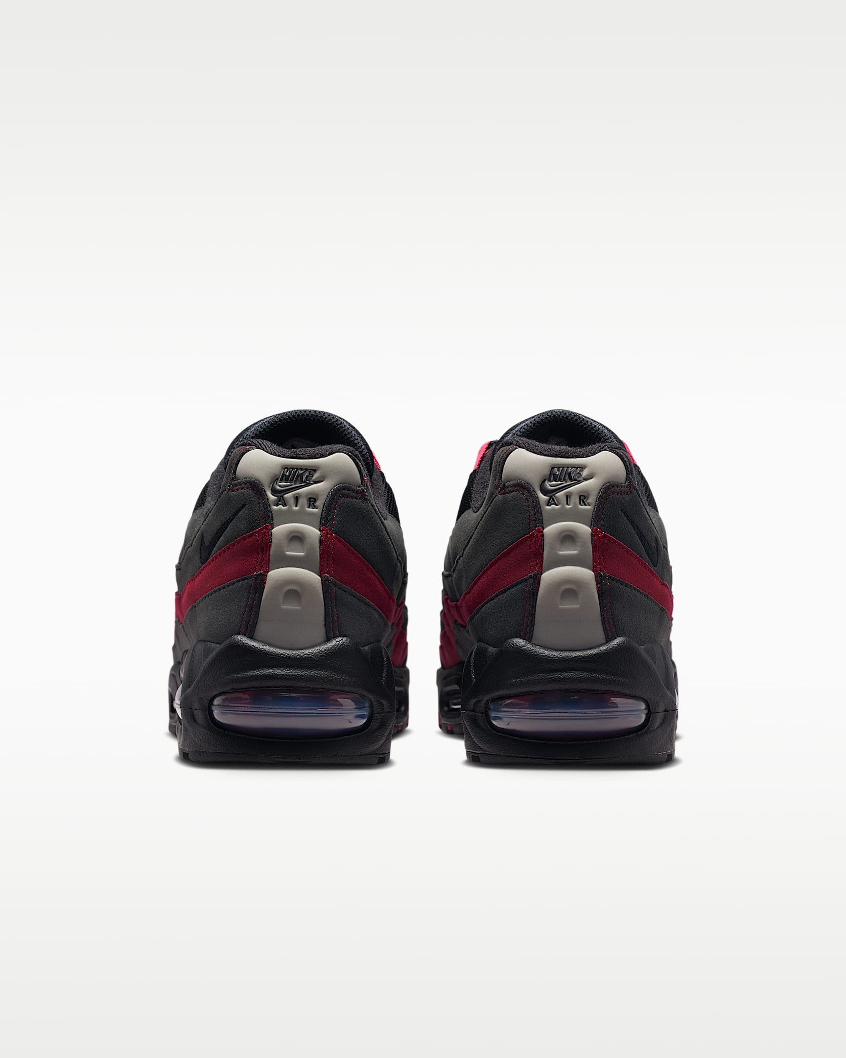 Nike Air Max 95 Big Bubble "OG" Men's Shoes - Black/Team Crimson/Wolf Grey/Black