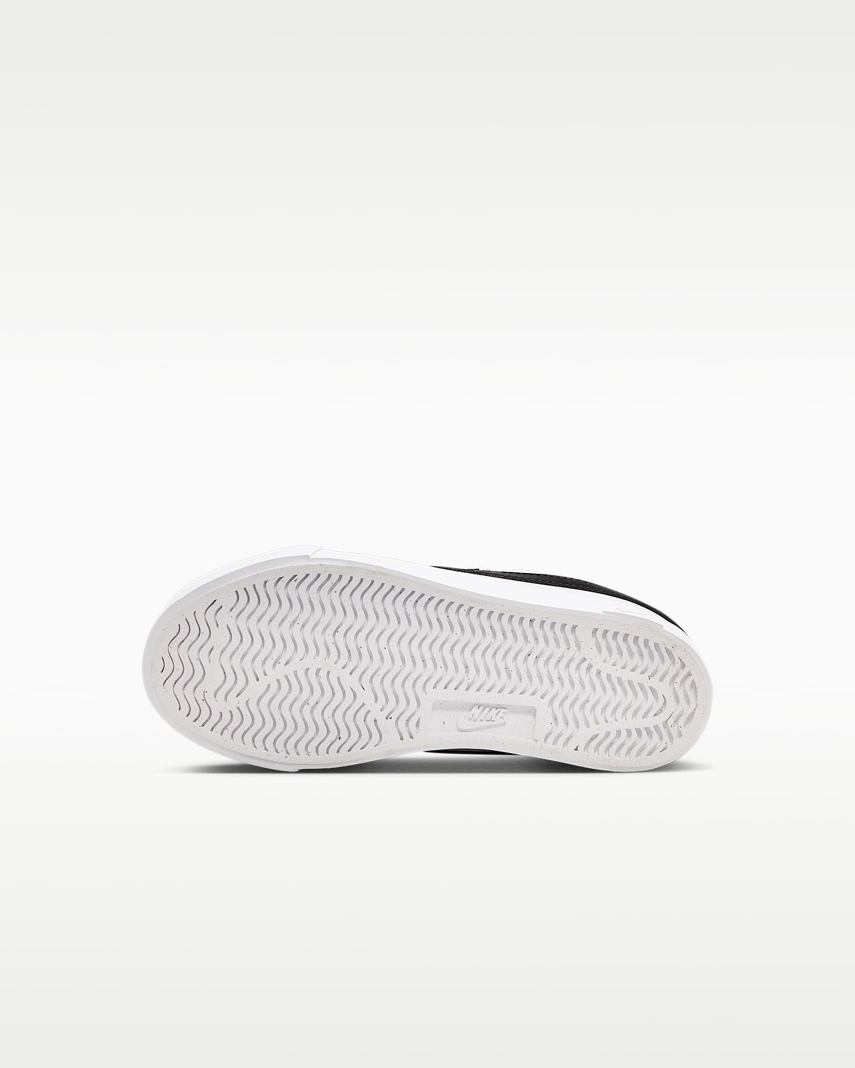 Nike Tennis Essential Younger Kids' Shoes - White/White/Black