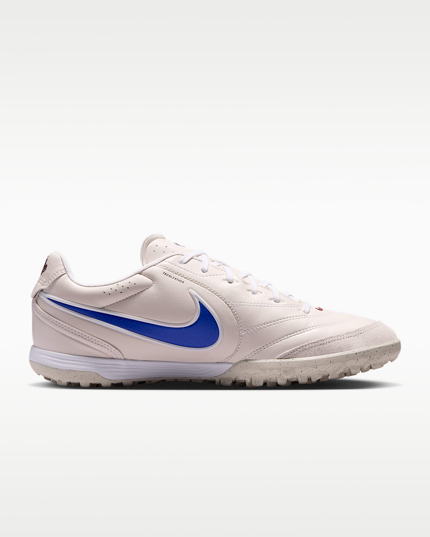 Nike Tiempo Ligera Pro Düşük Bilekli Halı Saha Kramponu - Chalk/Beyaz/Racer Blue