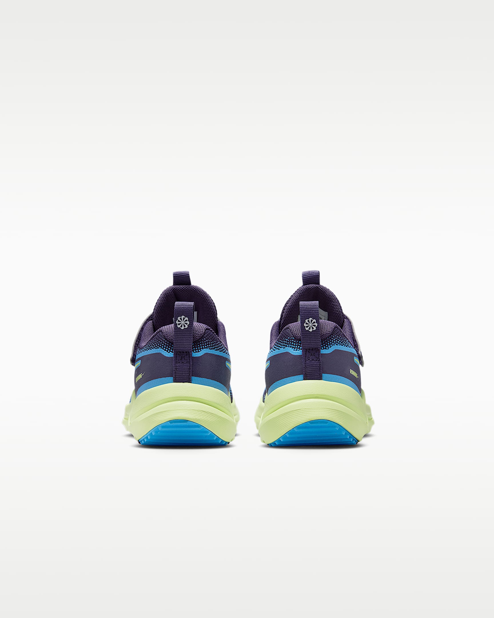 Nike Cosmic Runner cipő kisgyerekeknek - Dark Raisin/University Blue/Fehér/Light Liquid Lime