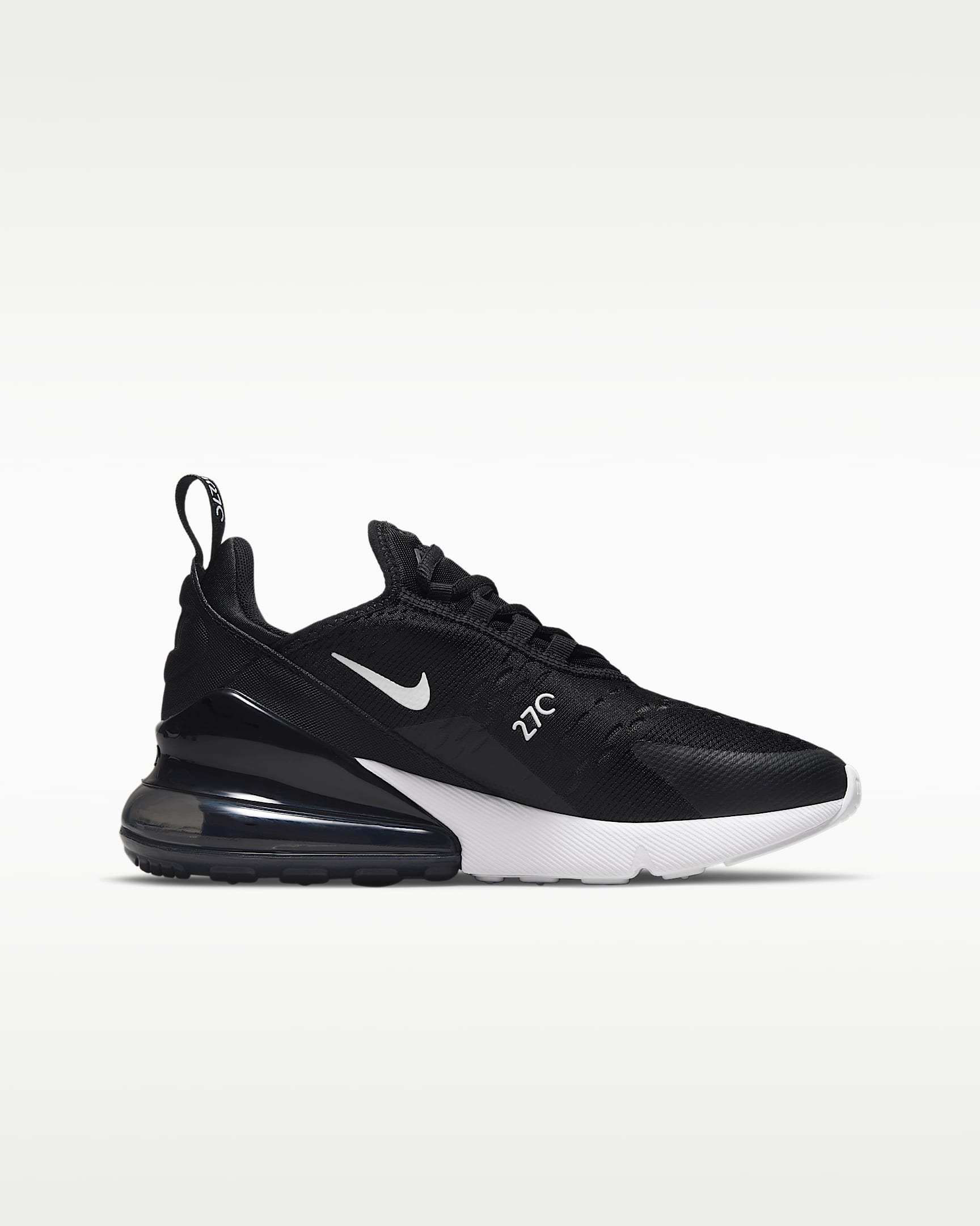 Nike Air Max 270 Kinderschoenen - Zwart/Anthracite/Wit