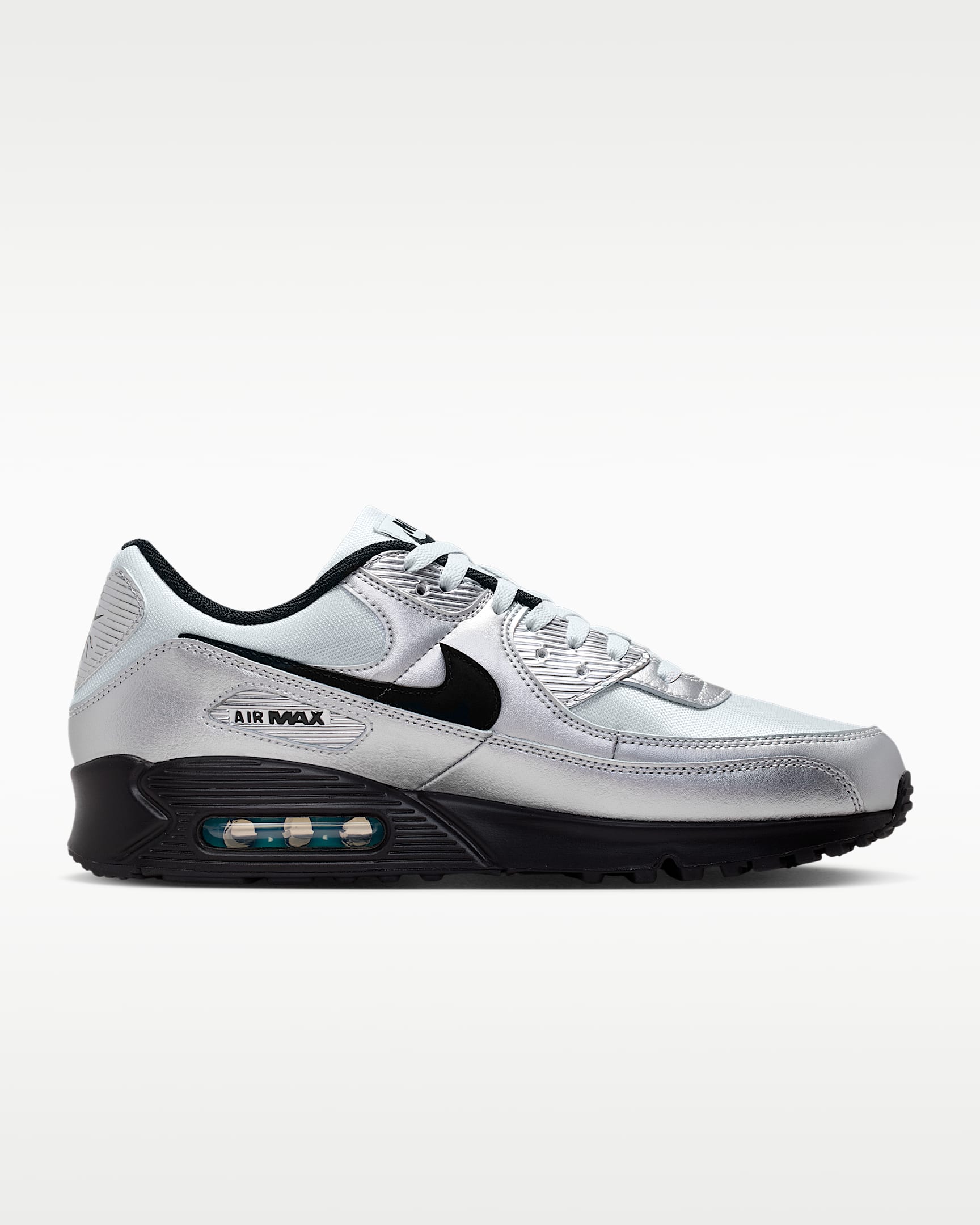 Nike Air Max 90 "Scorpion" Men's Shoes - Chrome/Gamma Blue/Black