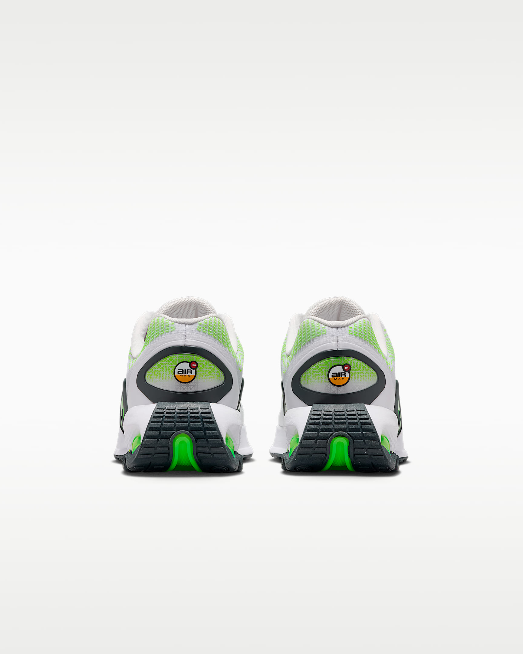 Tenis para niños grandes Nike Air Max Dn - Tinte platino/Verde strike/Blanco/Alga
