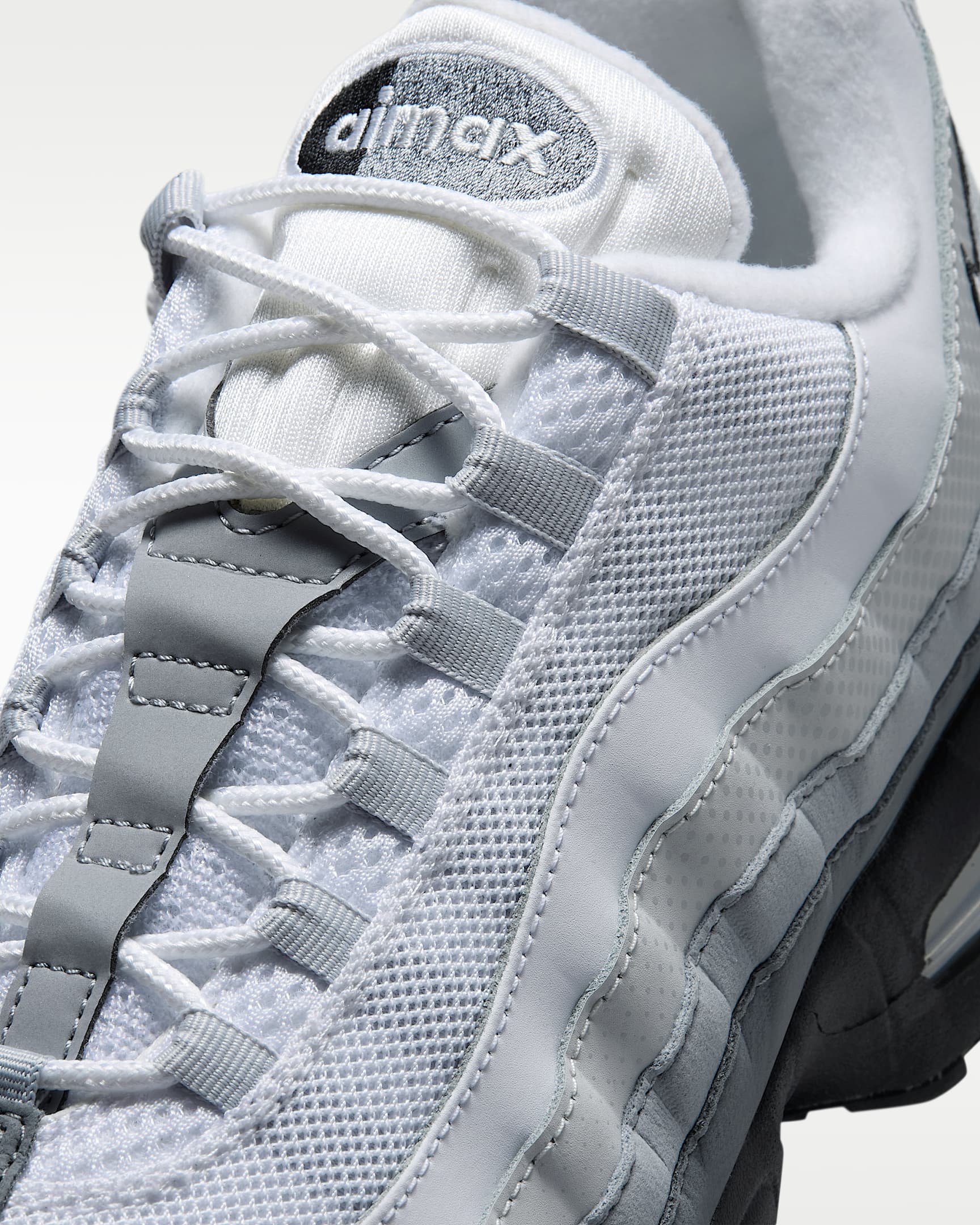 Nike Air Max 95 Big Bubble Men's Shoes - Black/Pure Platinum/Wolf Grey/White