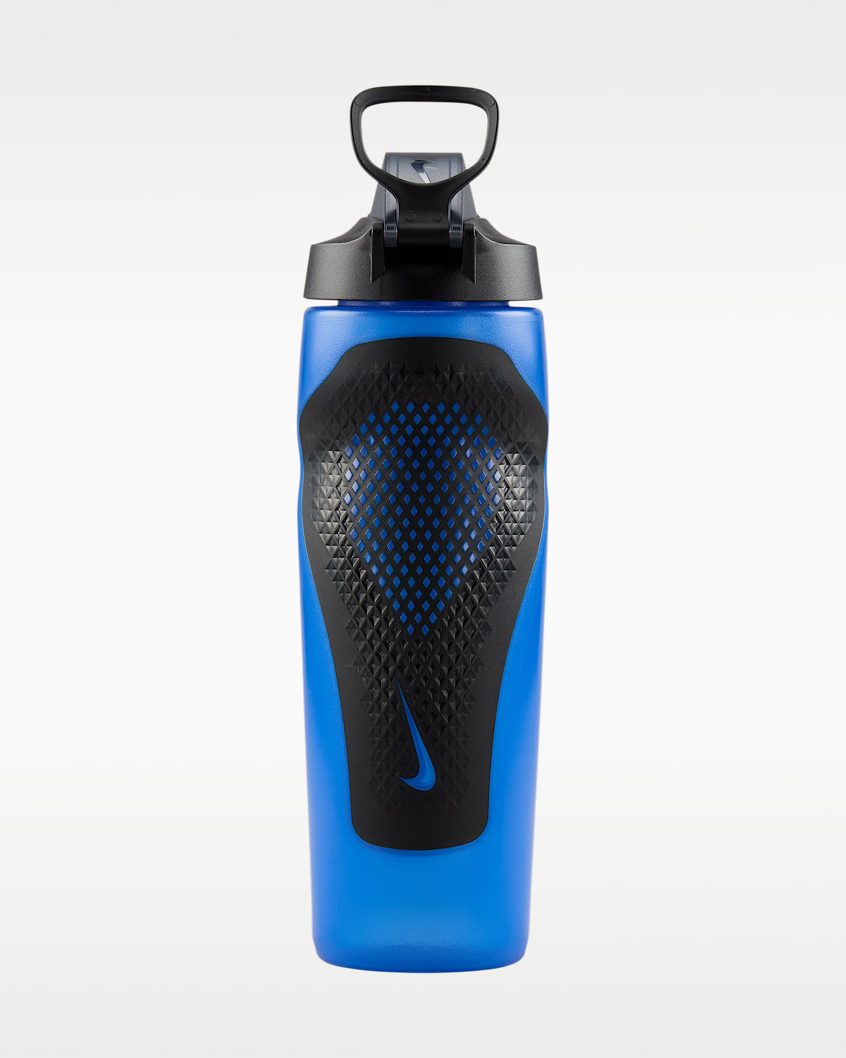 Nike Refuel waterfles met afsluitbaar deksel (700 ml) - Game Royal/Zwart