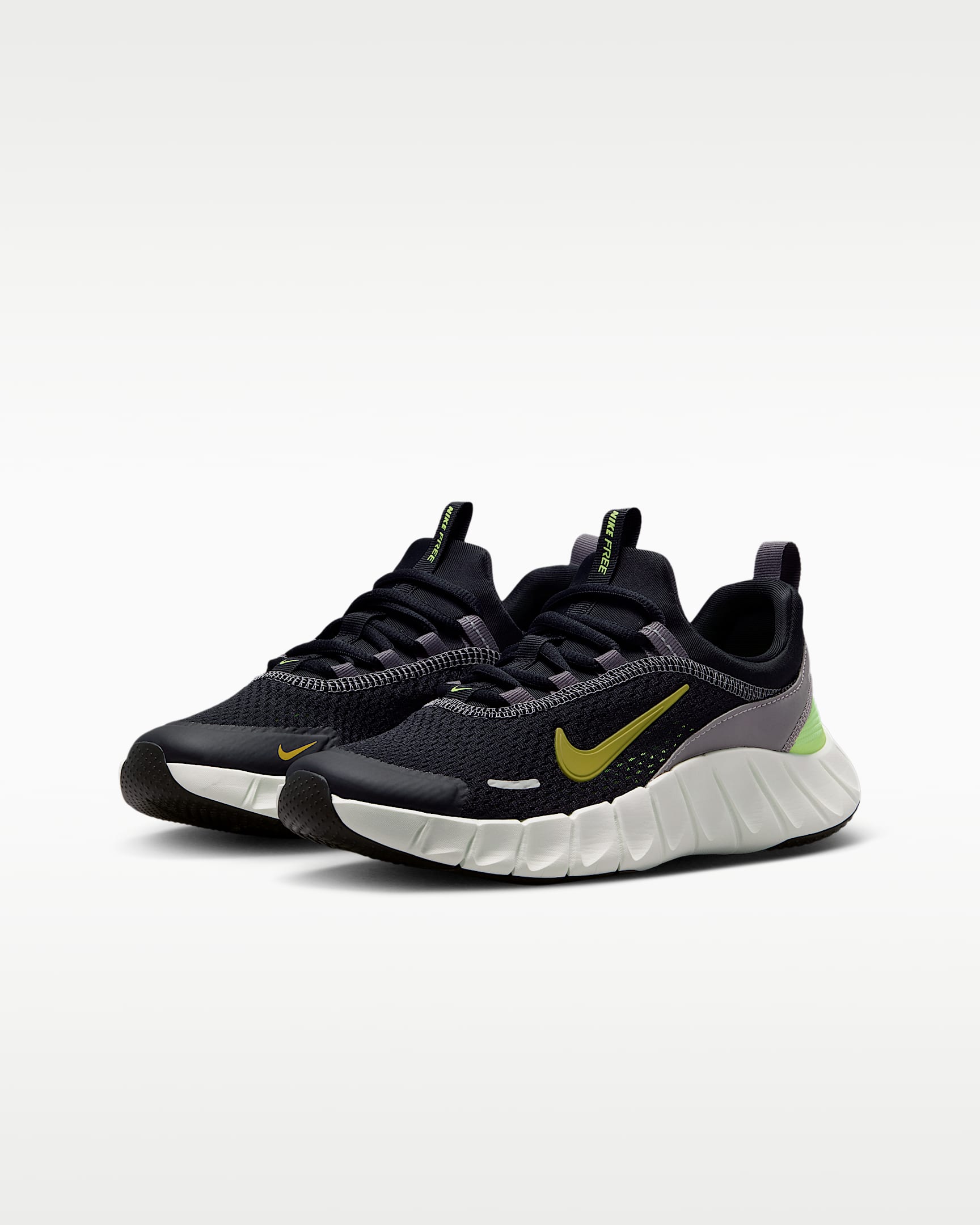 Scarpa da running Nike Free Ride – Ragazzo/a - Nero/Pencil Point/Volt Ice/Saffron Quartz