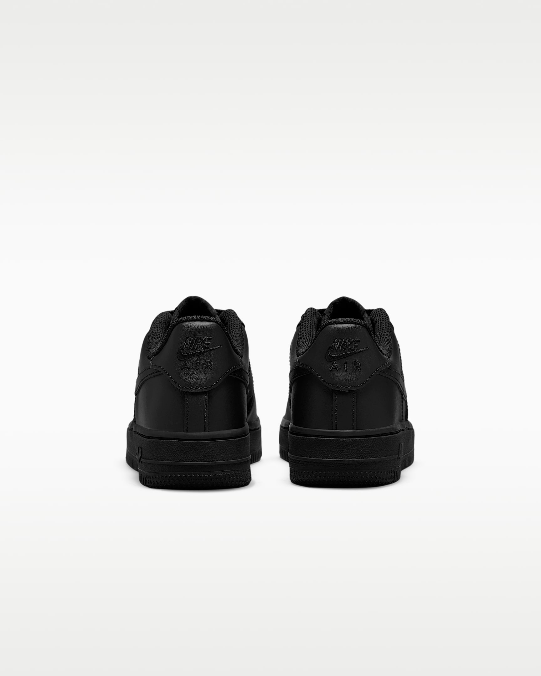 Nike Air Force 1 LE Big Kids' Shoes - Black/Black
