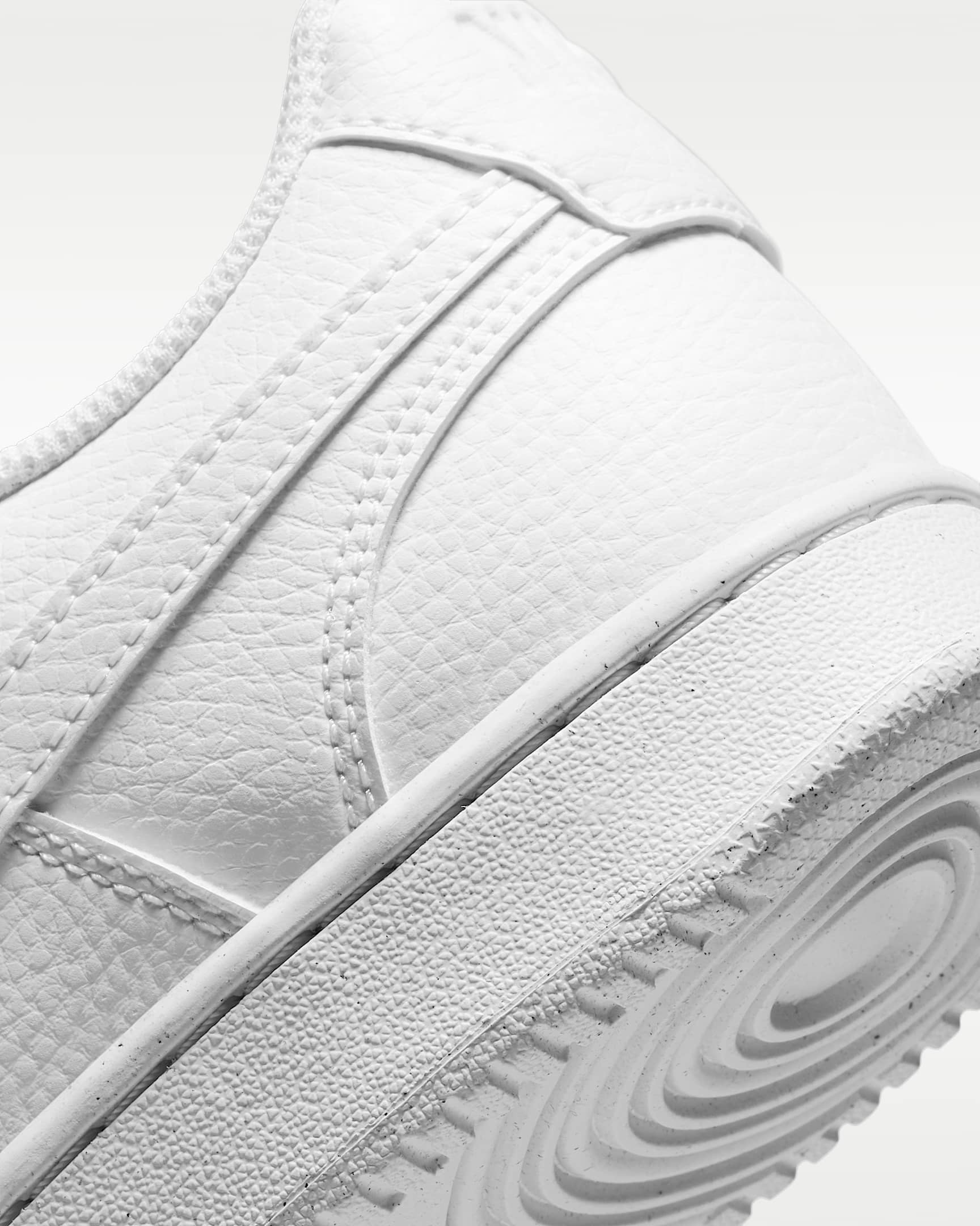 Buty damskie Nike Court Vision Low Next Nature - Biel/Biel/Biel