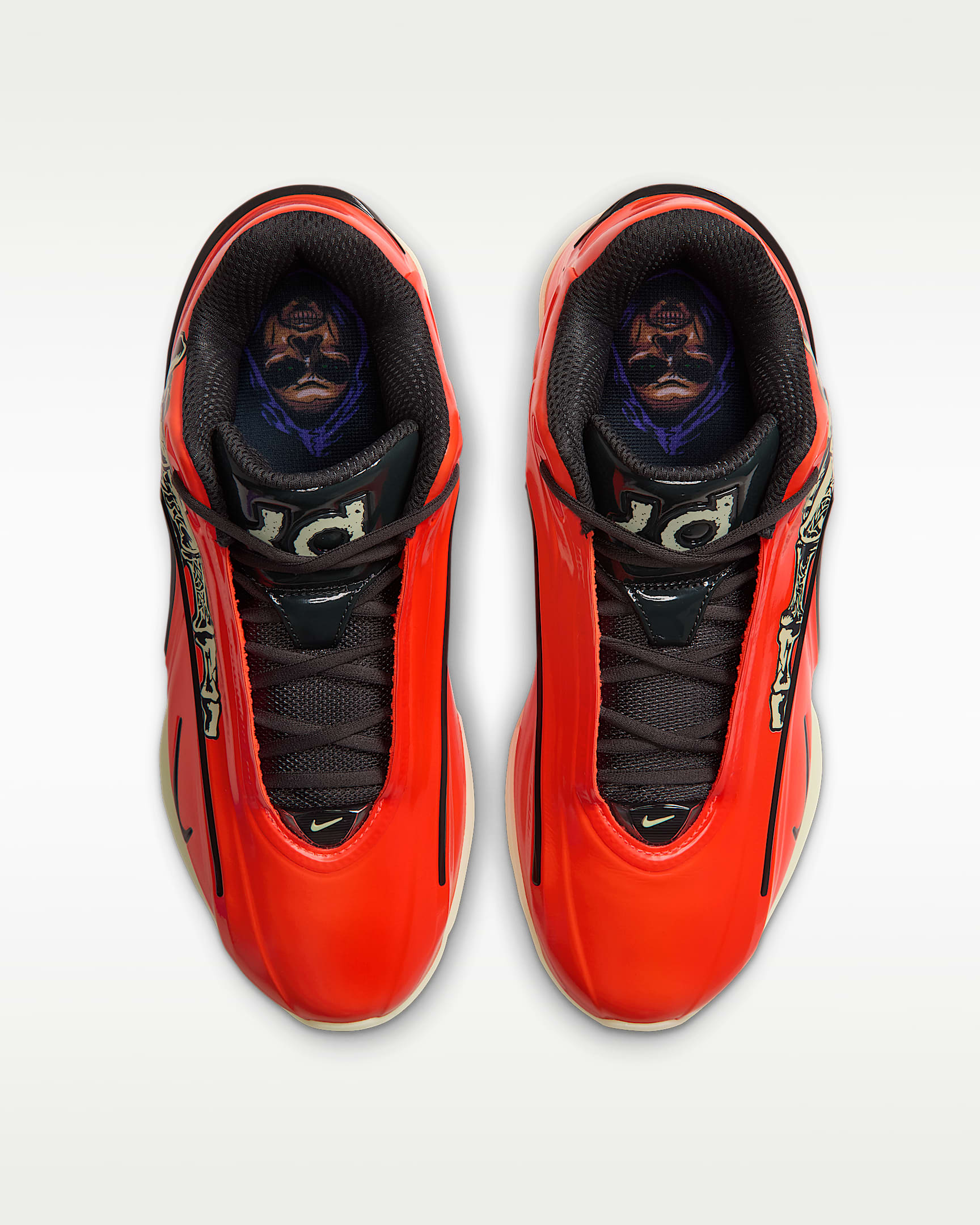 KD19 'Slim Reaper' Basketball Shoes - Bright Crimson/Lime Ice/Stadium Green/Dark Smoke Grey
