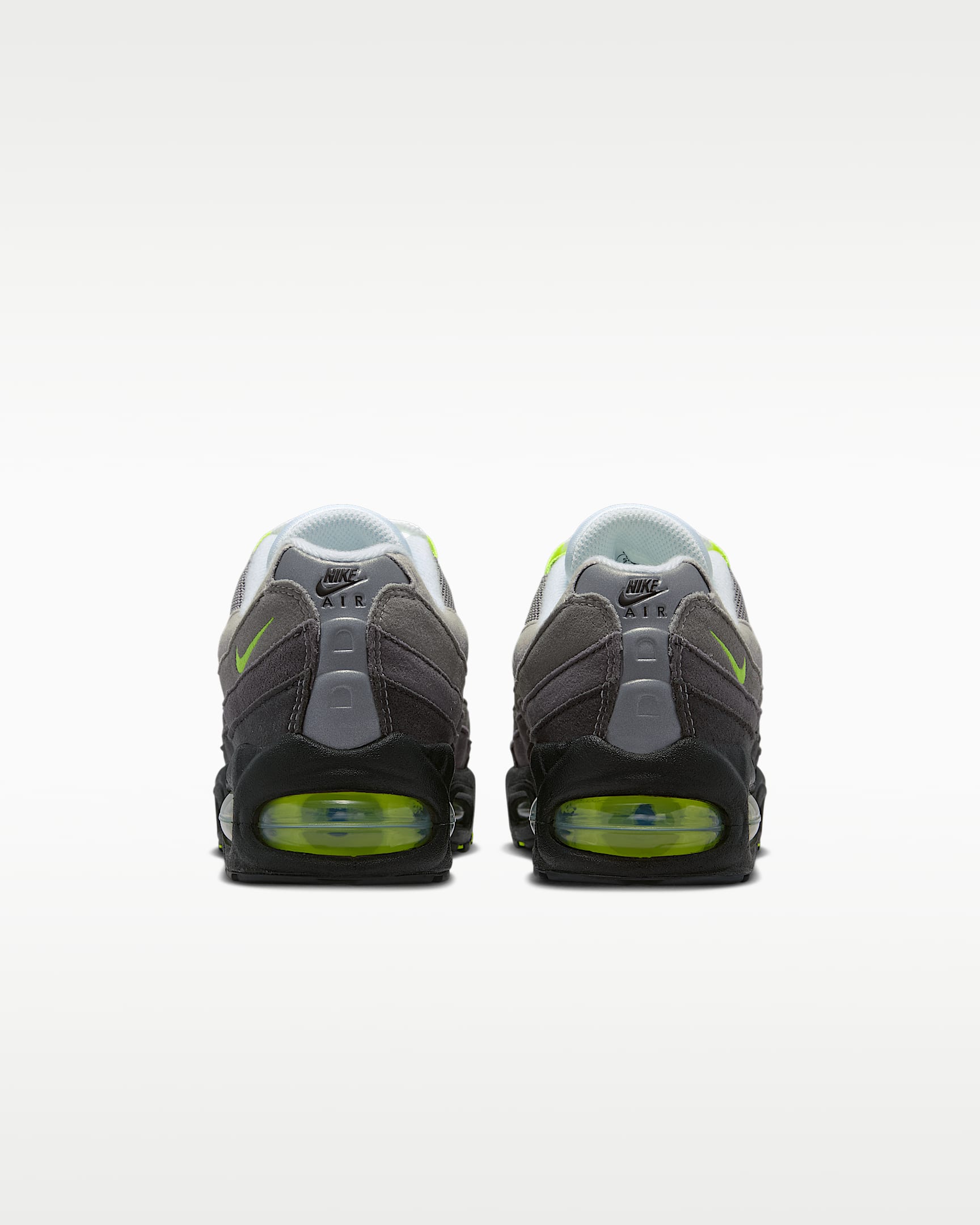 Nike Air Max 95 Big Bubble Older Kids' Shoes - Black/Anthracite/Light Graphite/Neon Yellow