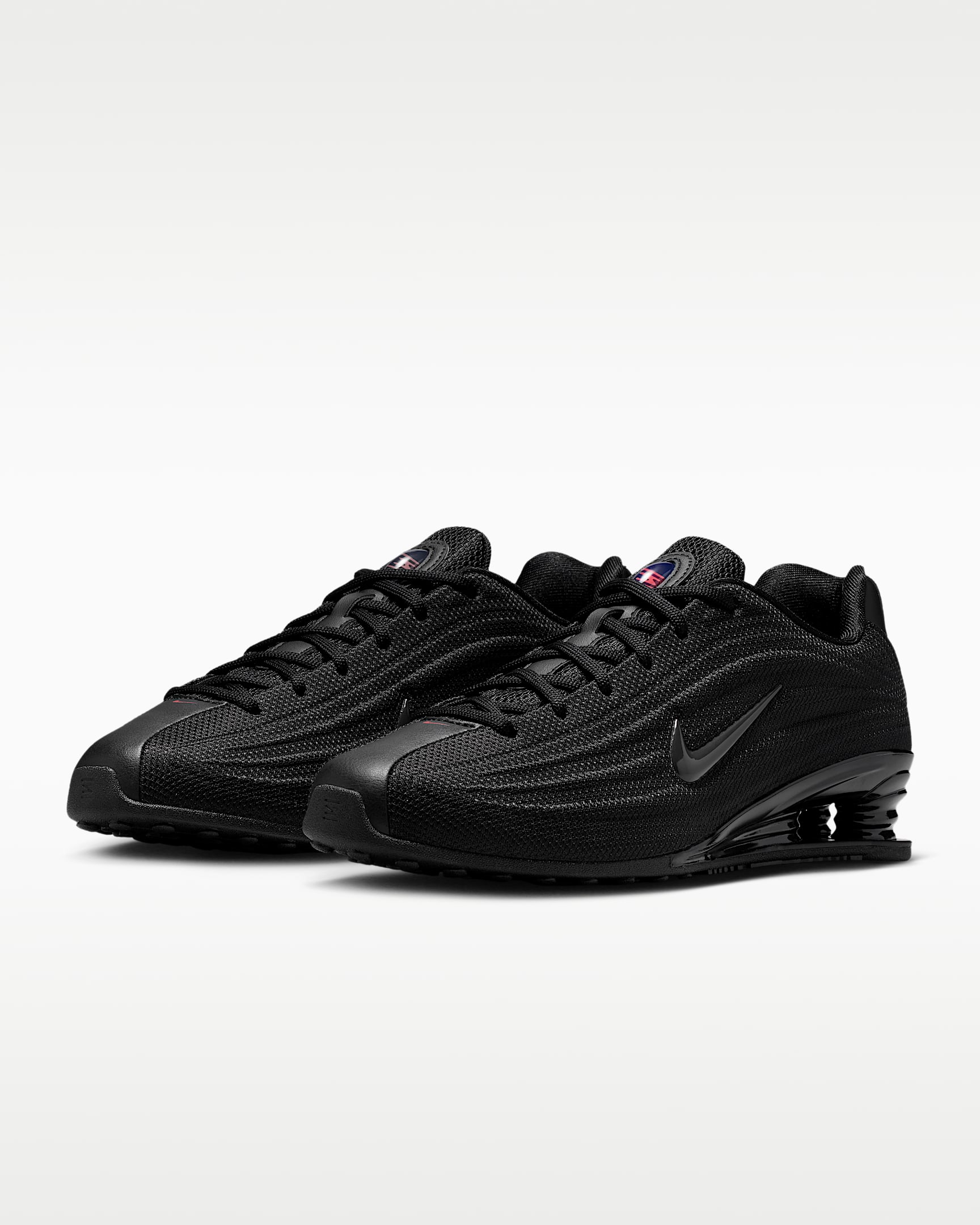 Nike Shox Z damesschoenen - Zwart/University Red/Zwart