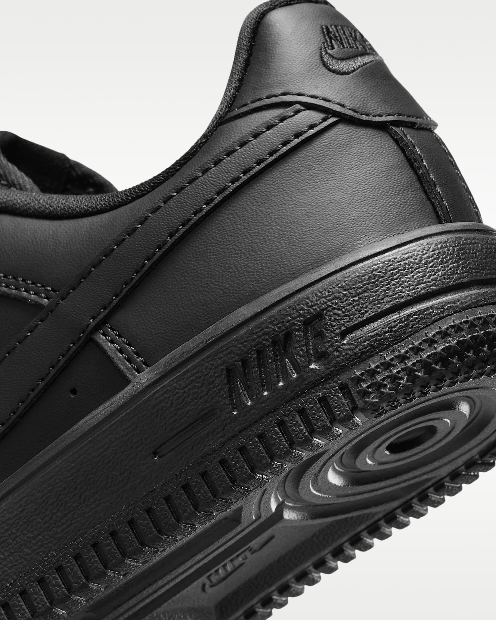 Nike Force 1 Low Little Kids' Shoes - Black/Black/Black/Black