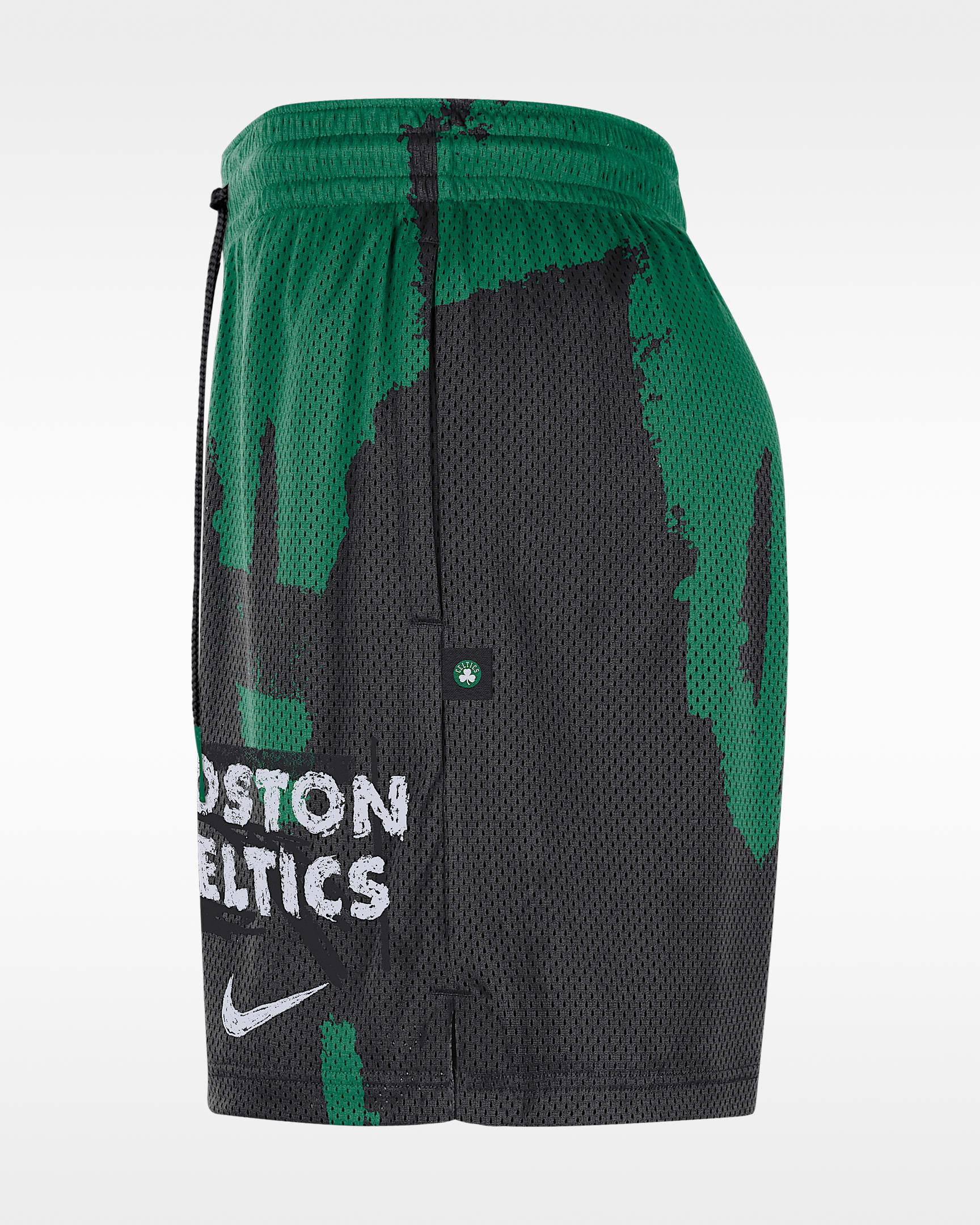 Boston Celtics Courtside Jordan Dri-FIT NBA Mesh-Trainingsshorts für Herren - Schwarz/Clover