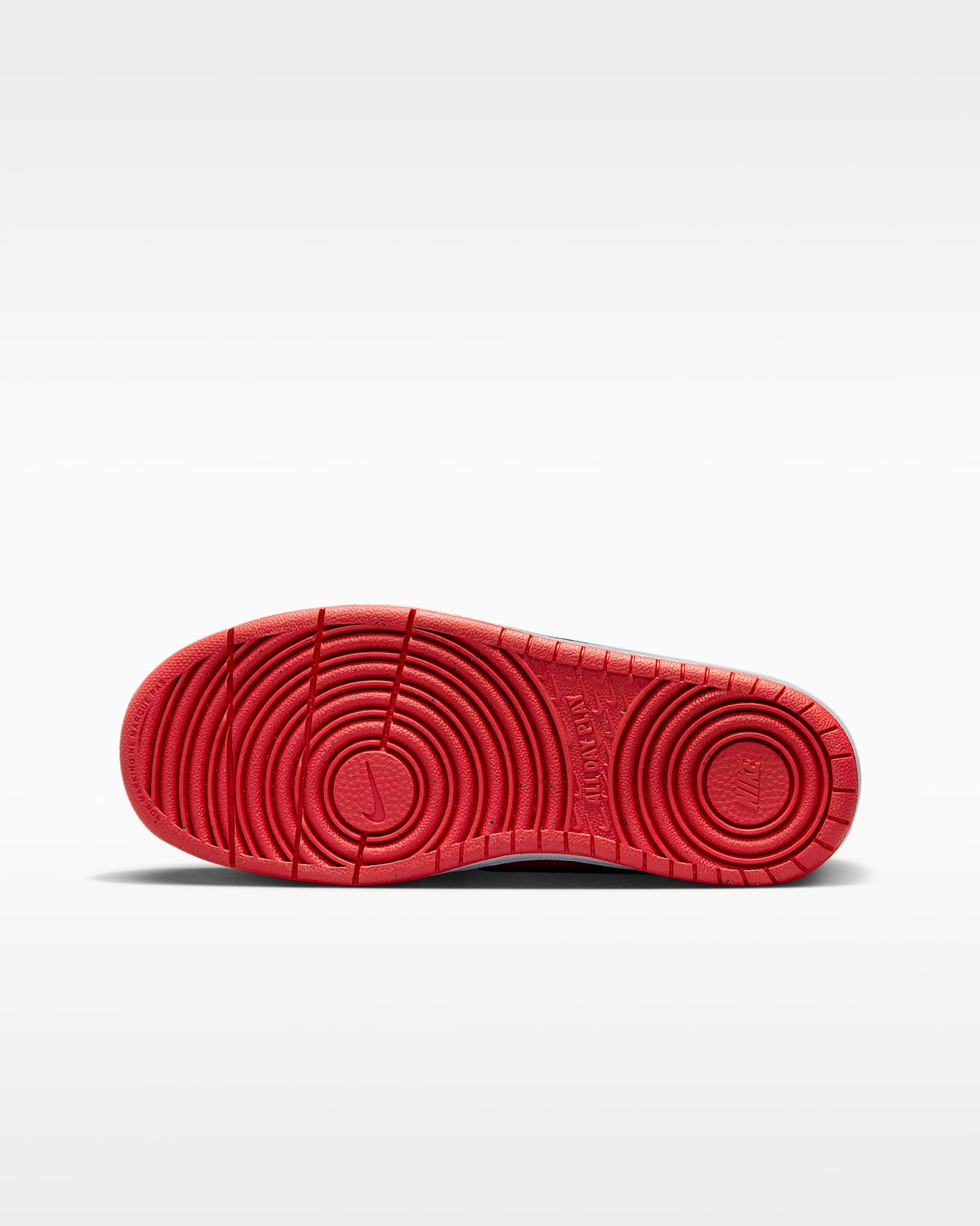 Nike Court Borough Low Recraft Big Kids' Shoes - University Red/White/Black