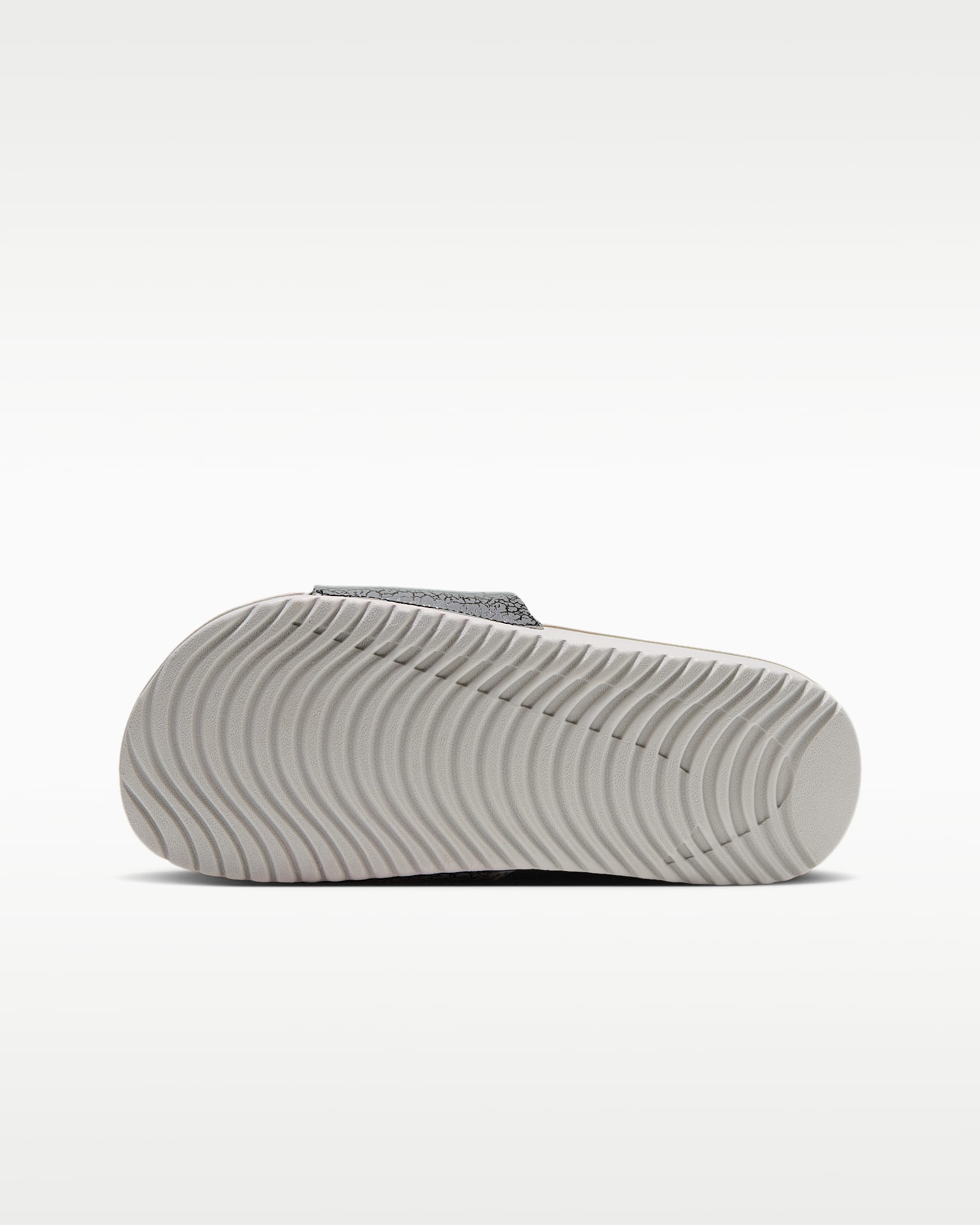 Nike Kawa SE "Werewolf" Big Kids' Slides - Black/Photon Dust/White/University Red