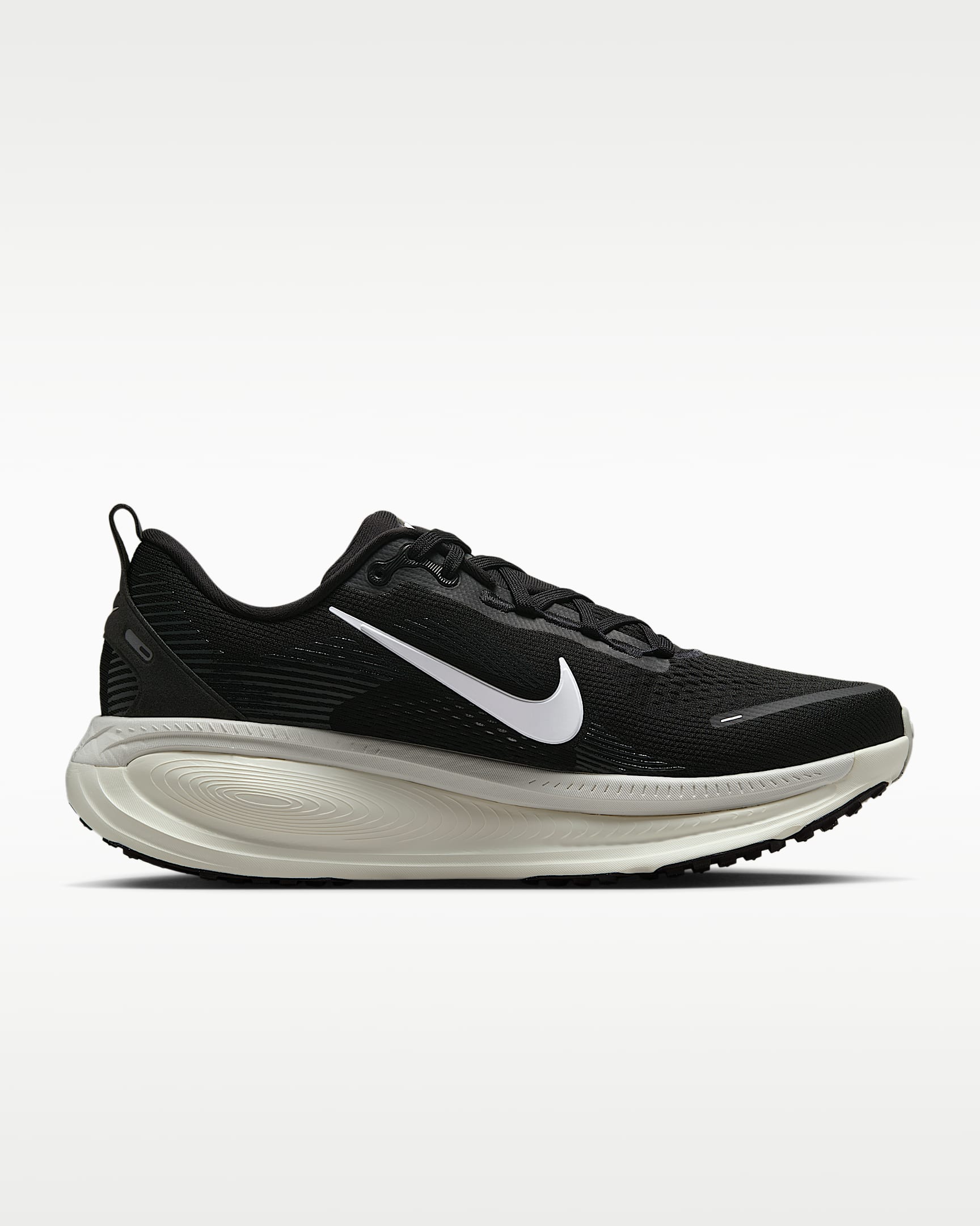 Nike Vomero 18 Men's Road Running Shoes - Black/Coconut Milk/Light Iron Ore/Summit White