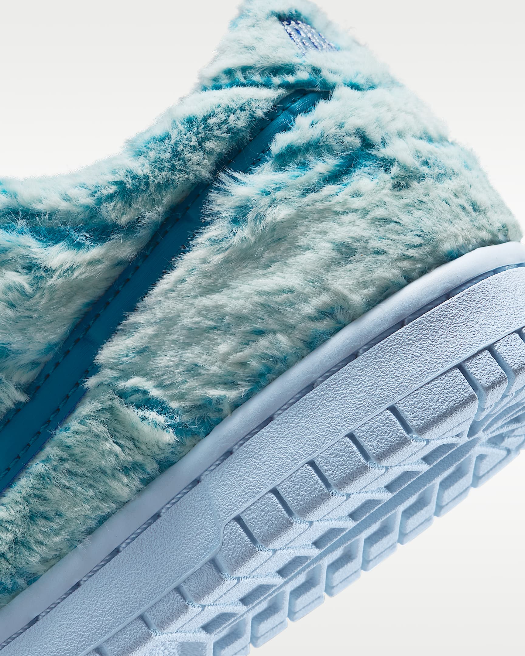 Nike Dunk Low Big Kids' Shoes - Green Abyss/White/Celestine Blue
