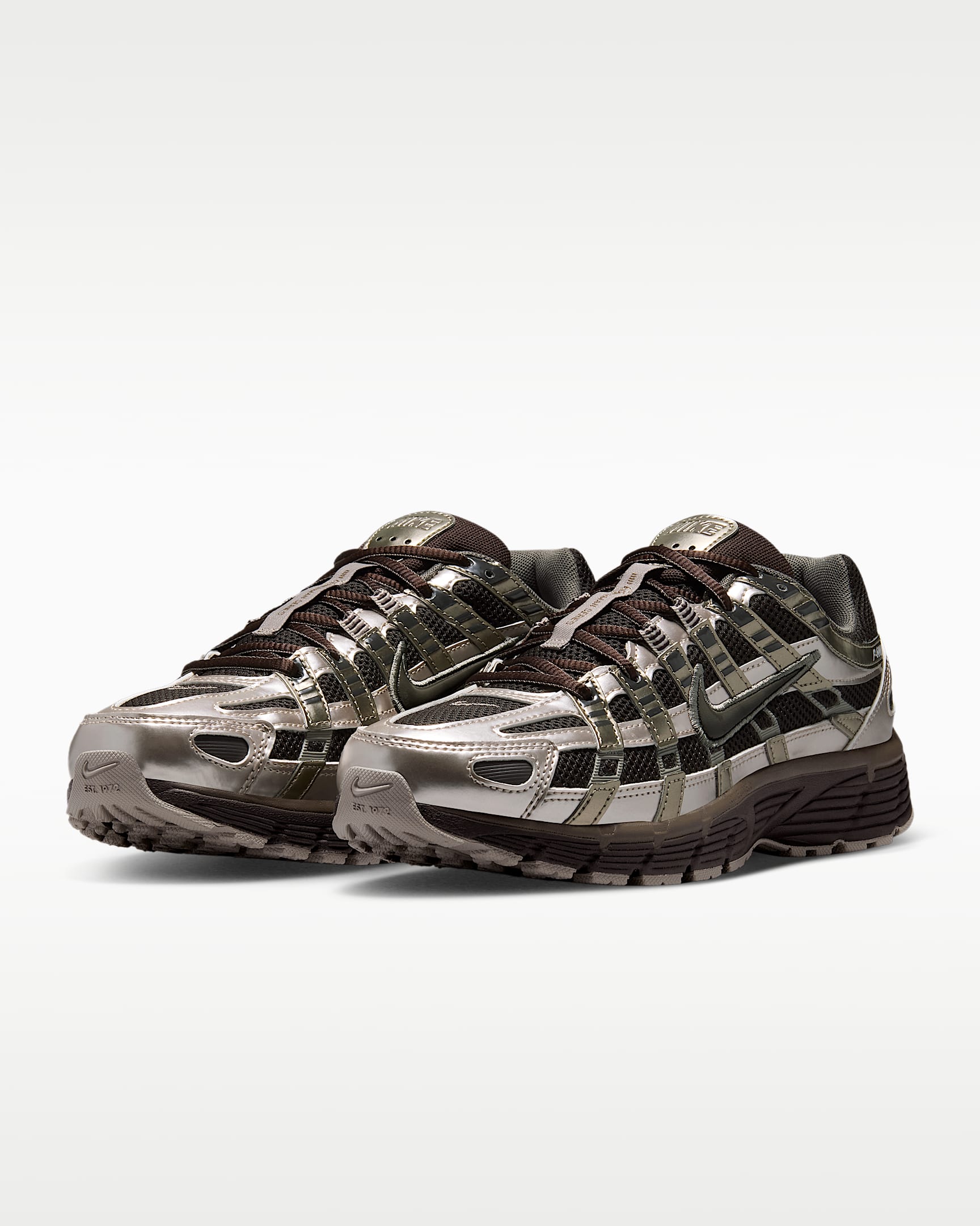 Nike P-6000 Women's Shoes - Velvet Brown/Cream II/Enigma Stone/Ridgerock