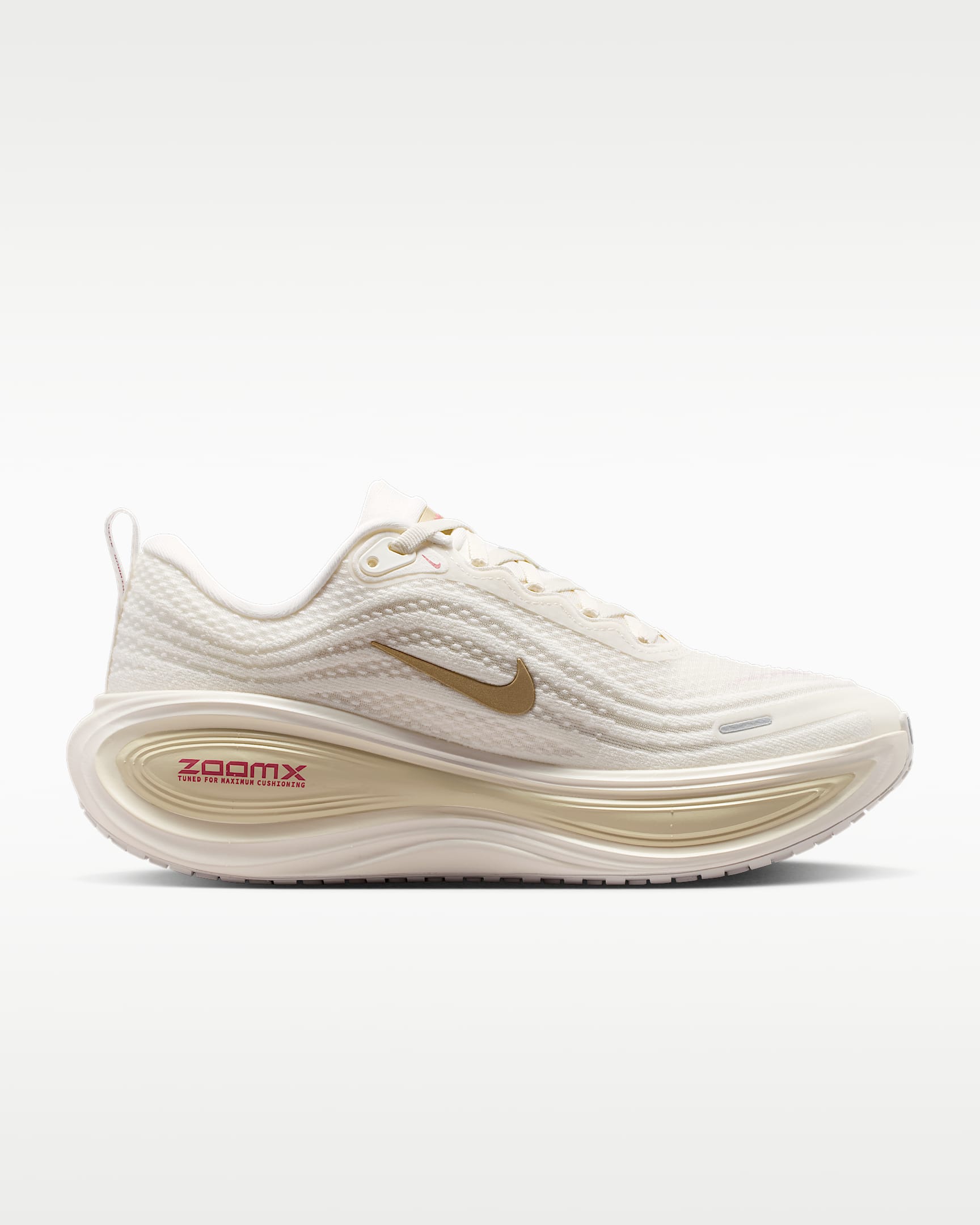 Nike Vomero Plus Women's Road Running Shoes - Sail/Light Khaki/Natural/Metallic Gold Grain