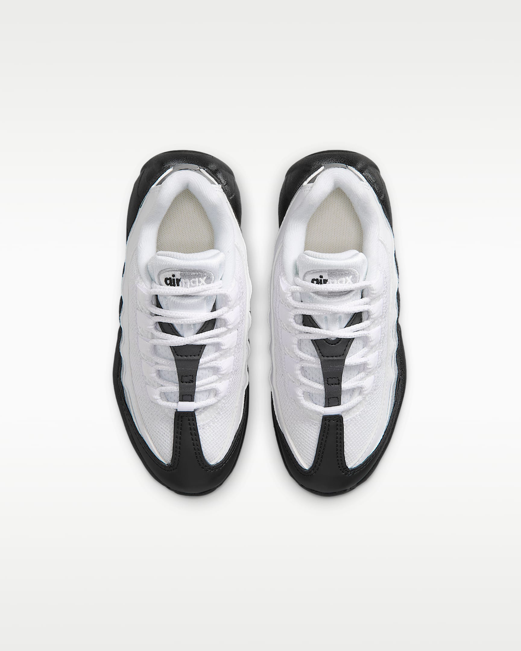 Nike Air Max 95 Recraft Little Kids' Shoes - Black/White/Wolf Grey/Black