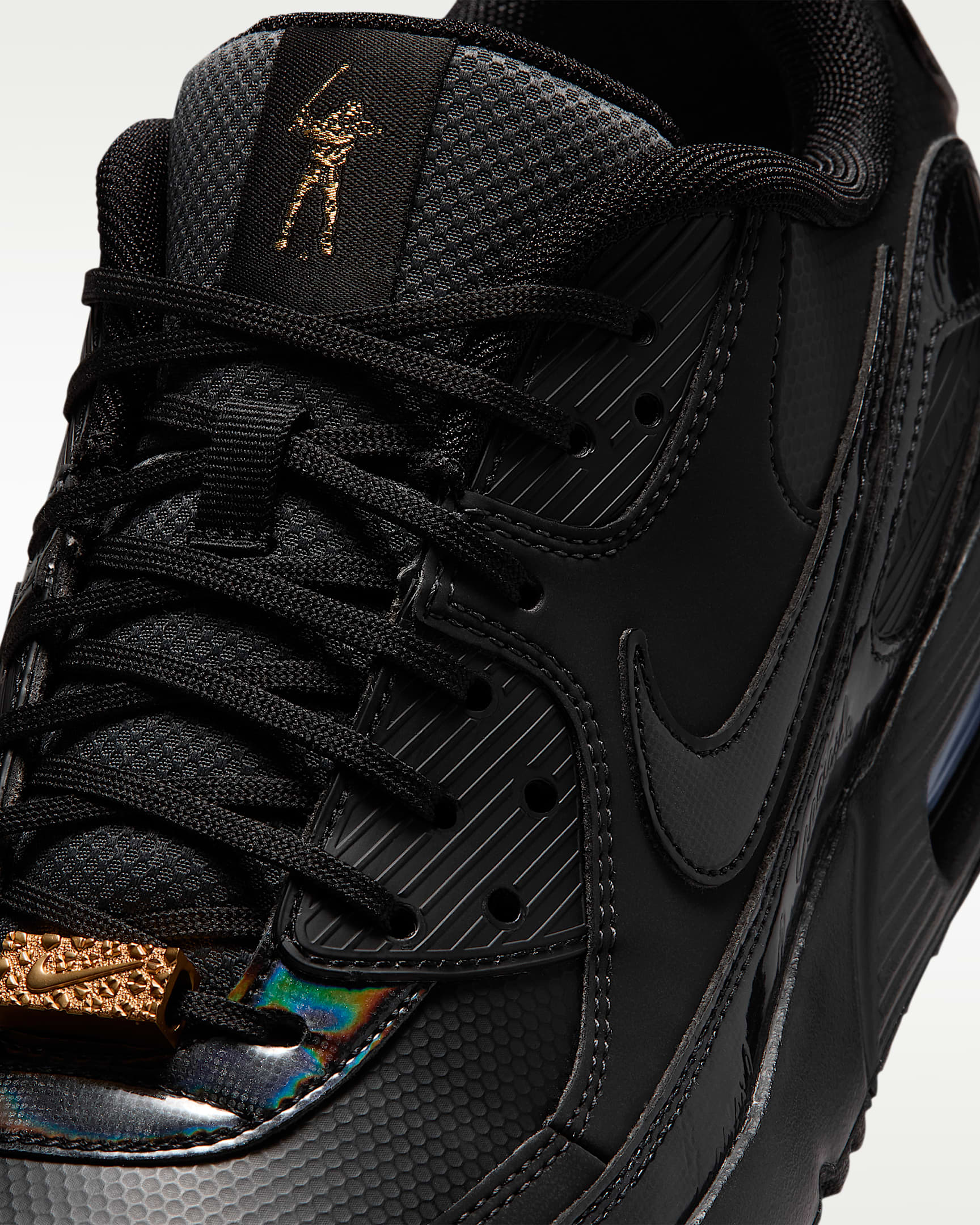 Nike Air Max 90 G x Eastside Golf Golf Shoes - Black/Dark Smoke Grey/Black