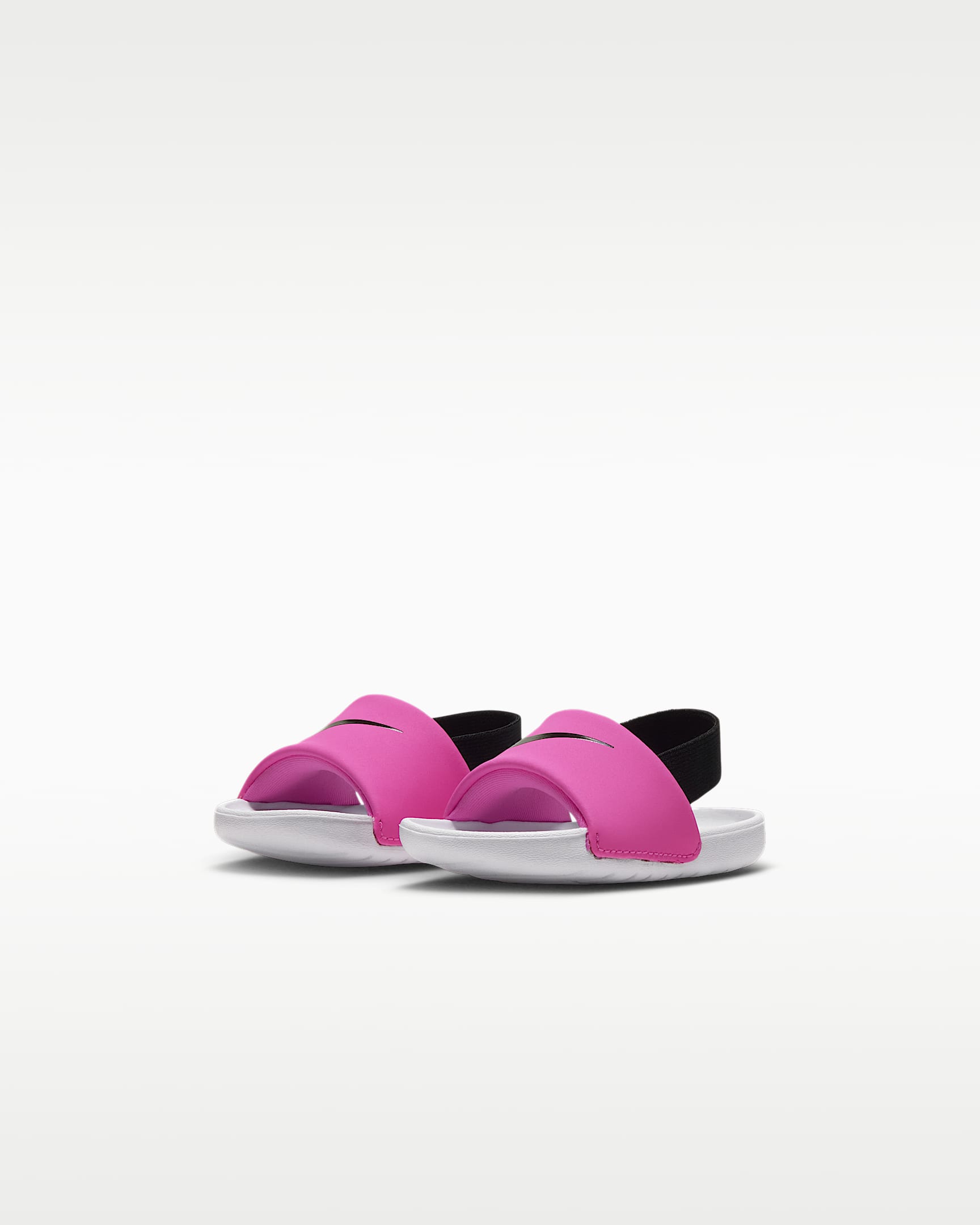 Nike Kawa Baby/Toddler Slides - Playful Pink/White/Black