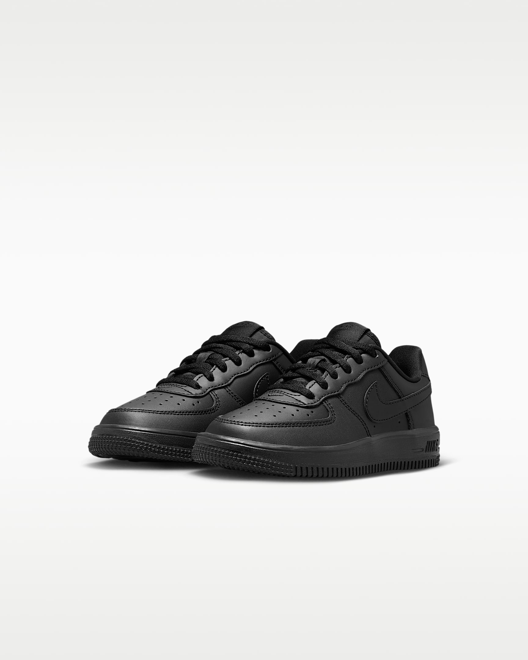 Nike Force 1 Low Little Kids' Shoes - Black/Black/Black/Black
