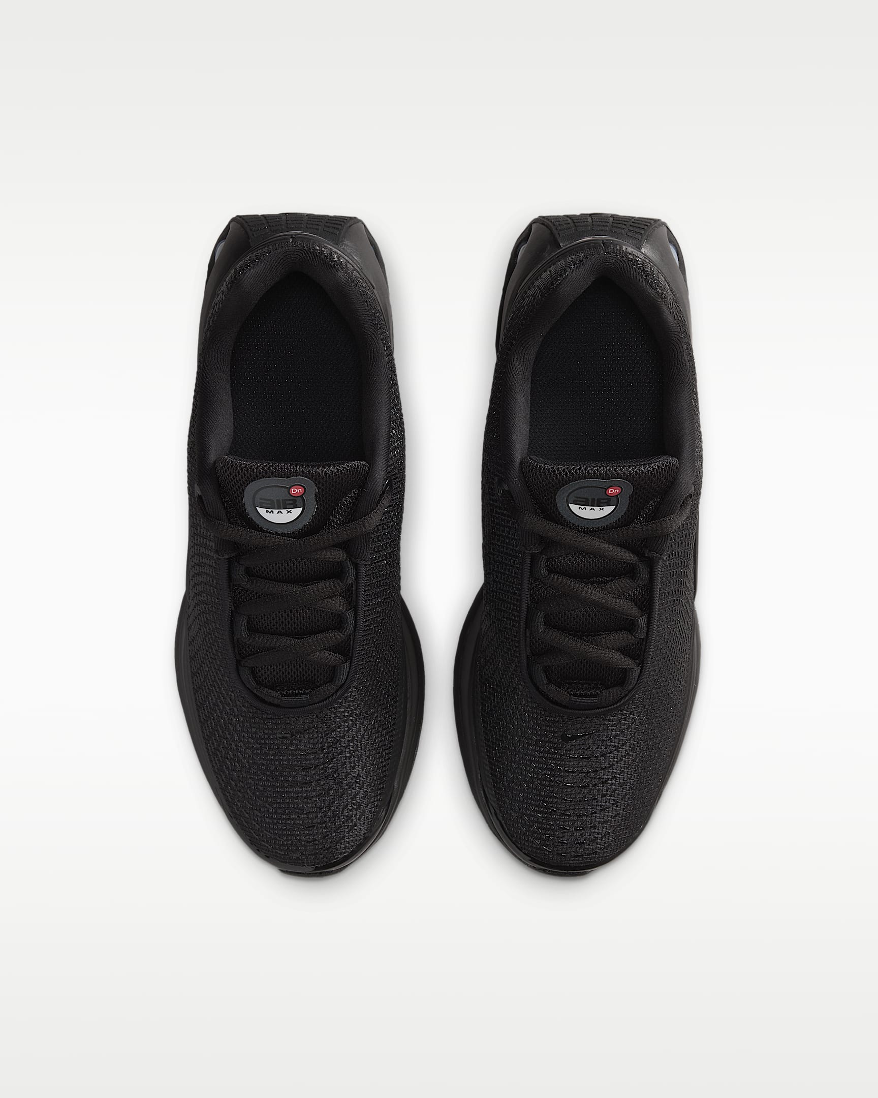 Tenis para niños grandes Nike Air Max Dn - Negro/Negro/Gris oscuro metálico/Negro