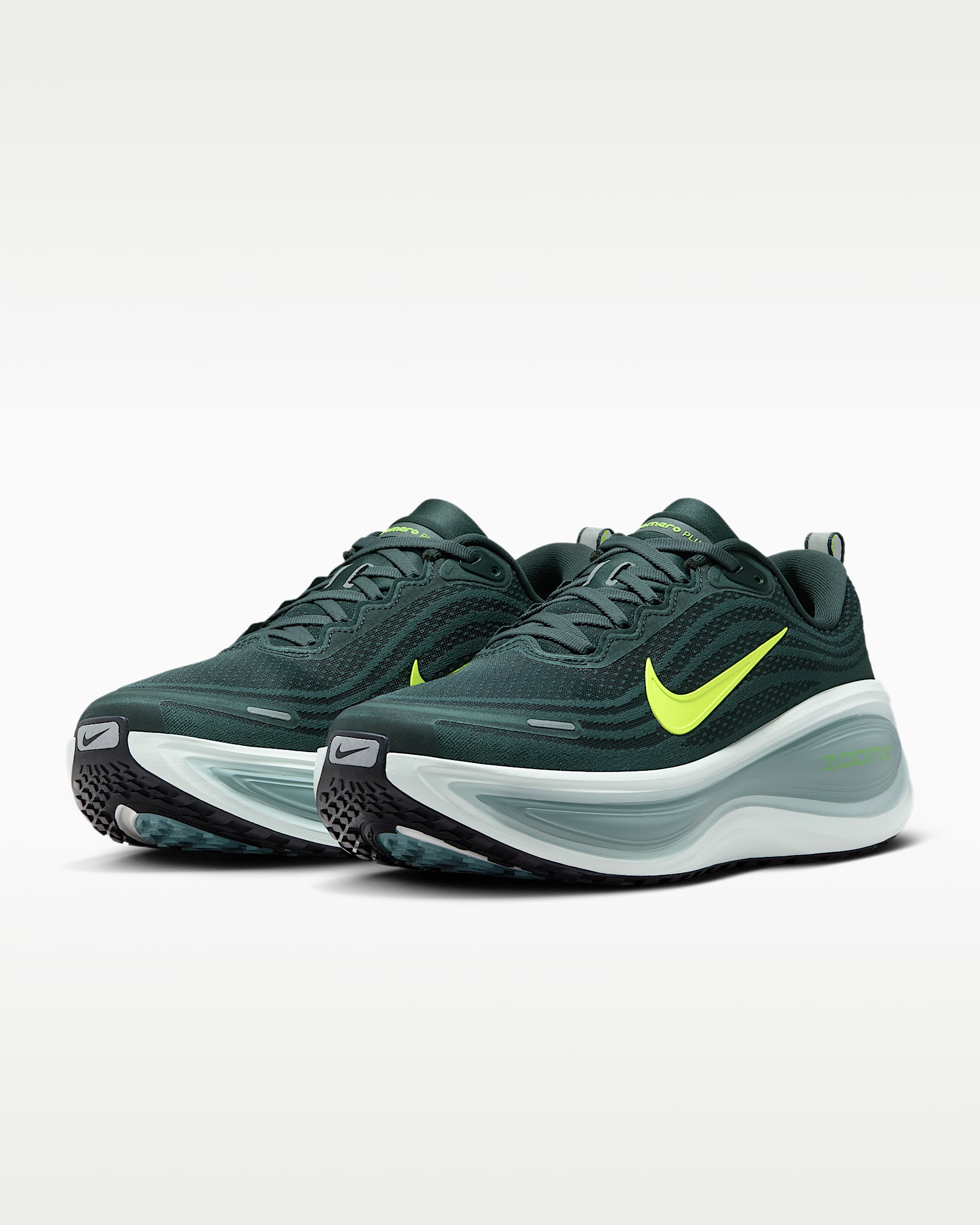 Ανδρικά παπούτσια για τρέξιμο σε δρόμο Nike Vomero Plus - Seaweed/Cannon/Green Haze/Volt