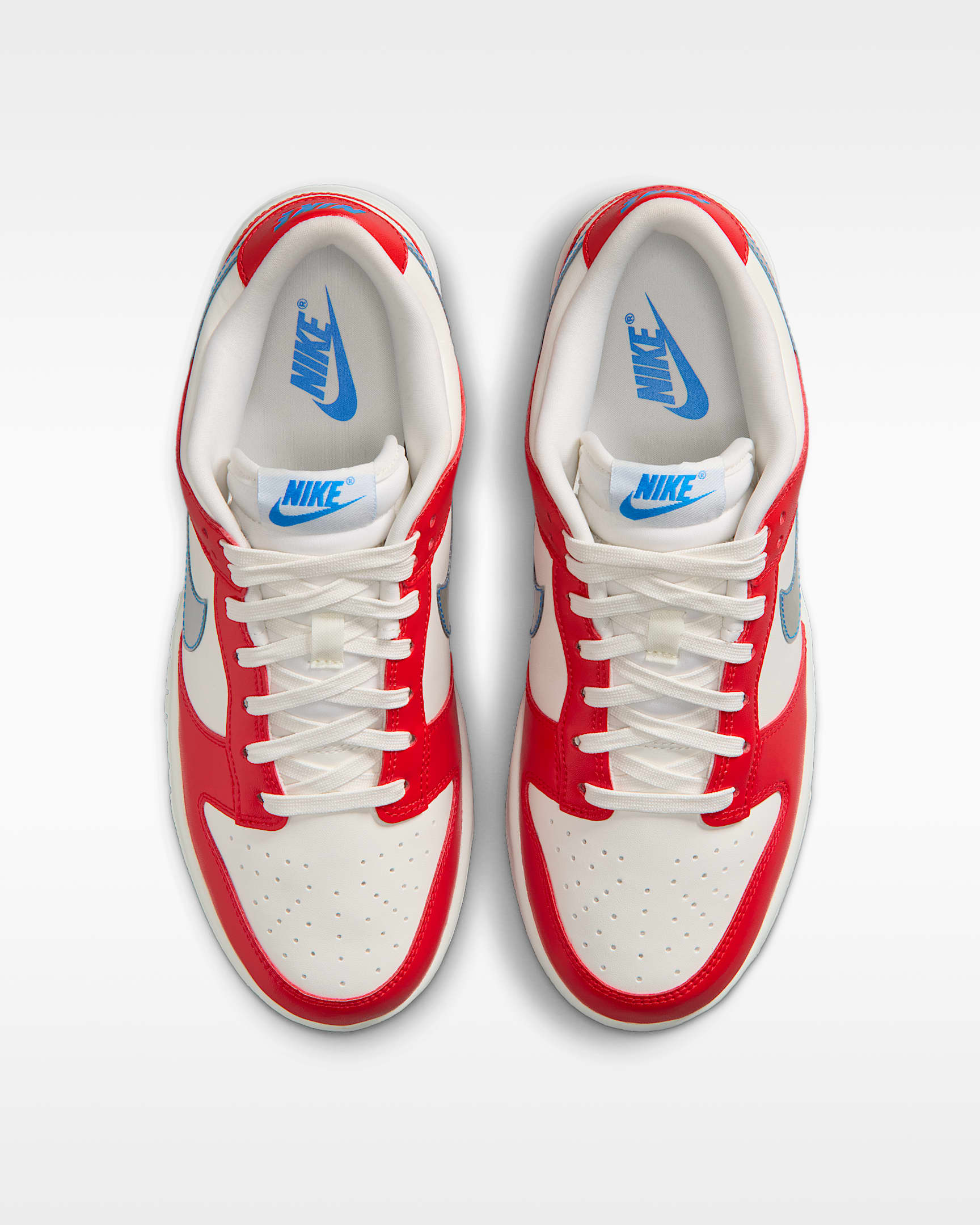 Nike Dunk Low WNBA 30th Women's Shoes - Action Red/Sail/Light Photo Blue/Multi-Color