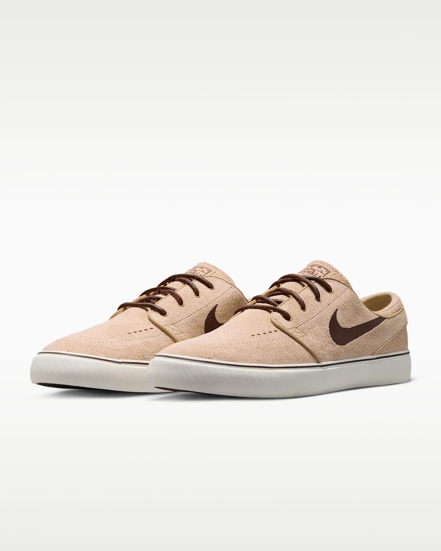 Buty do skateboardingu Nike SB Zoom Janoski OG+ - Linen/Sail/Light Chocolate
