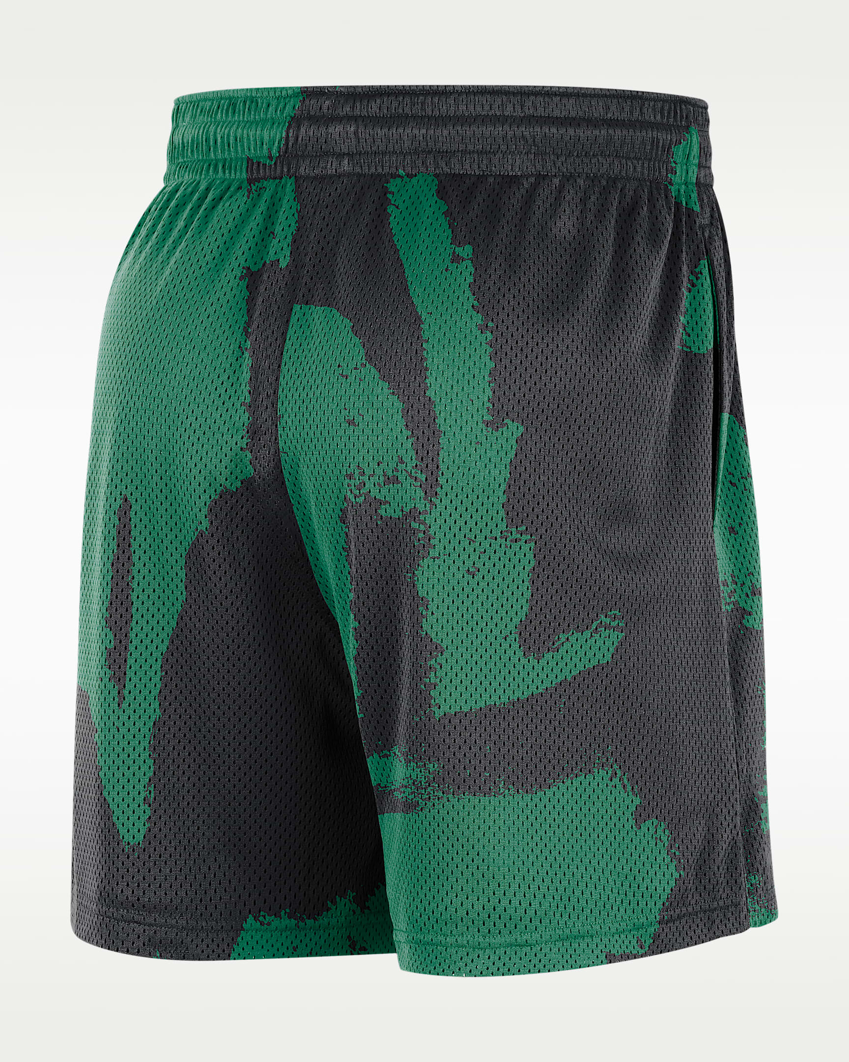 Boston Celtics Courtside Jordan Dri-FIT NBA Mesh-Trainingsshorts für Herren - Schwarz/Clover