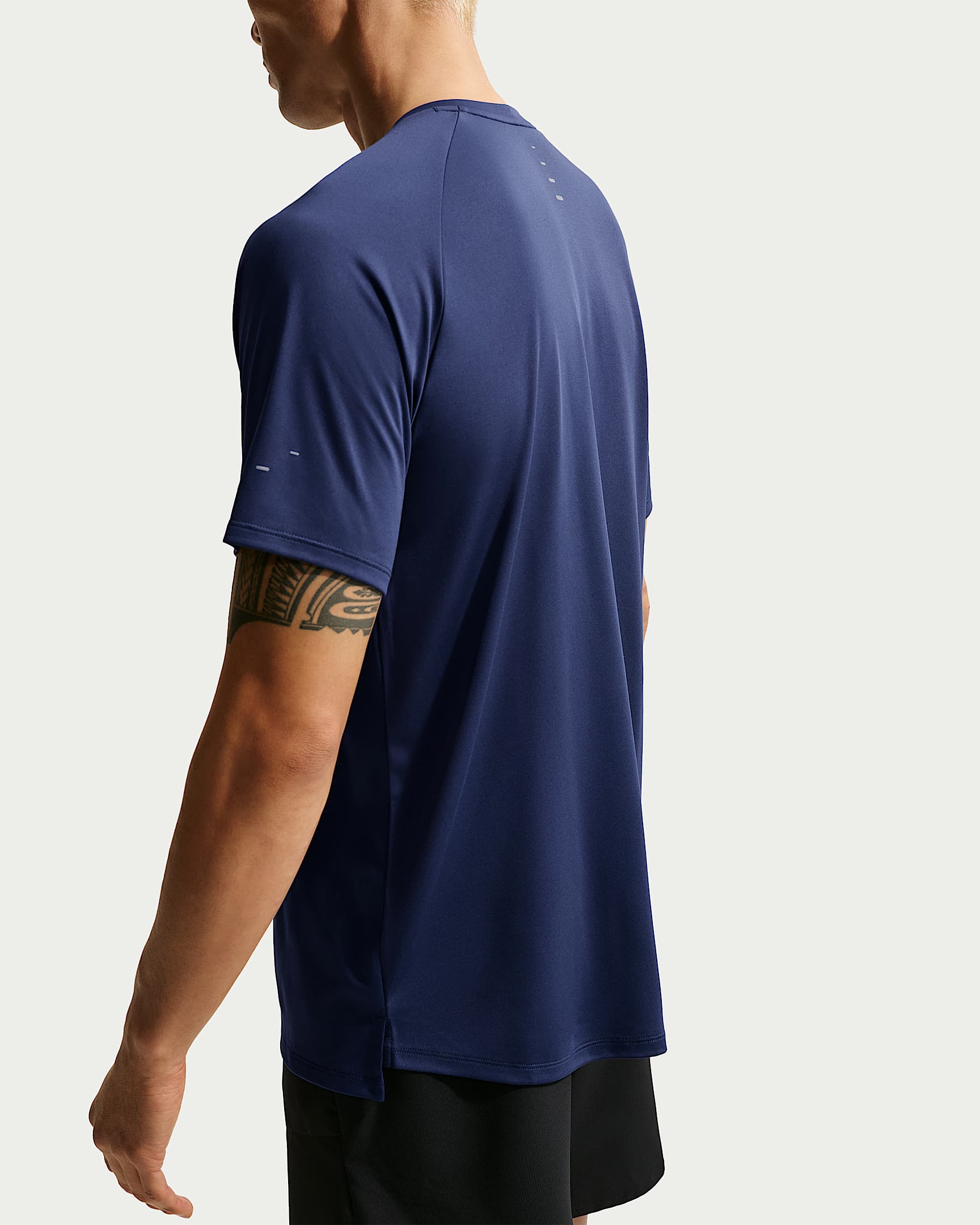 Nike Stride Dri-FIT ADV Kurzarm-Laufoberteil (Herren) - Midnight Navy