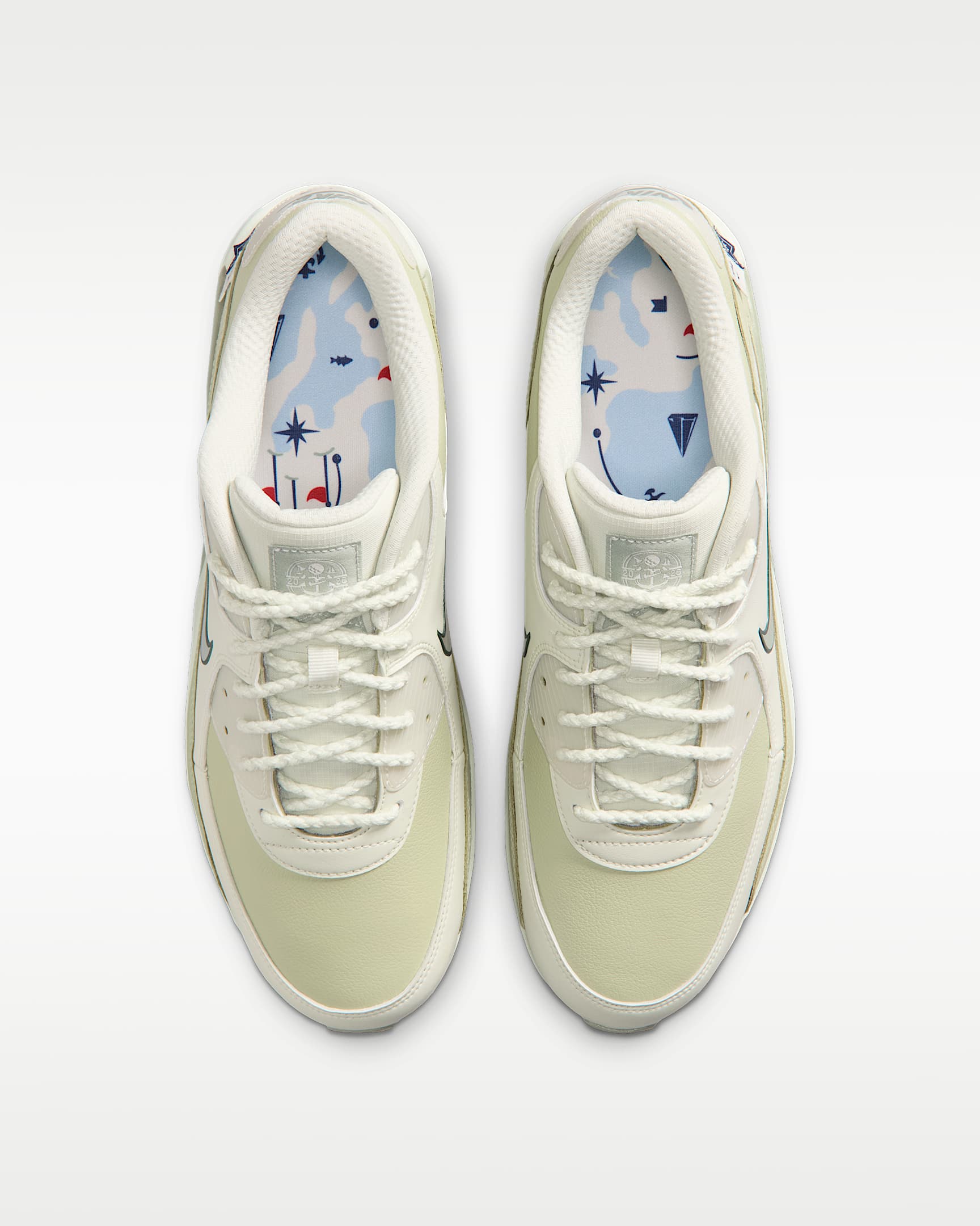 Nike Air Max 90 G Golf Shoes - Sea Glass/Spruce Fog/Olive Aura/Fir