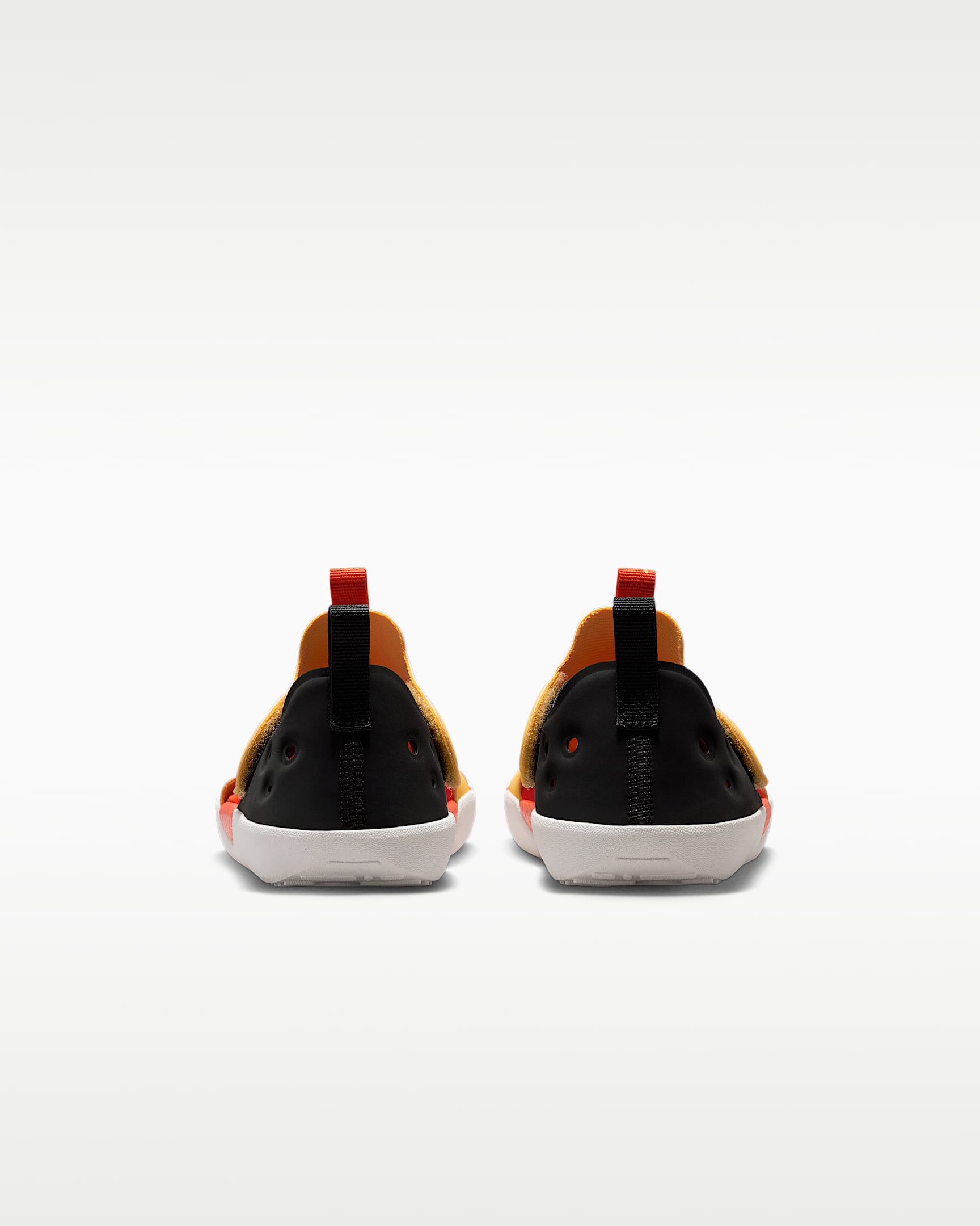 Nike Sunray Protect 4 Younger Kids' Sandals - Topaz Gold/Black/Turf Orange