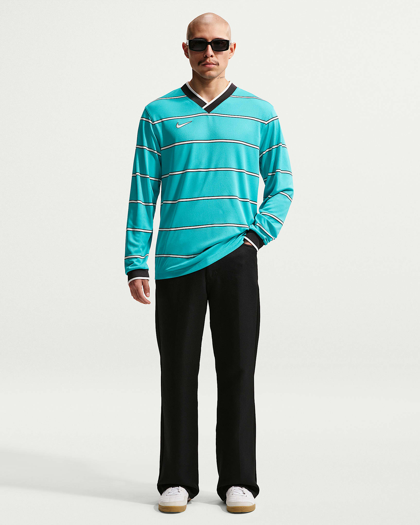 Haut de foot homme à manches longues Nike Energy Dri-FIT - Dusty Cactus/Off Noir/Summit White/Summit White