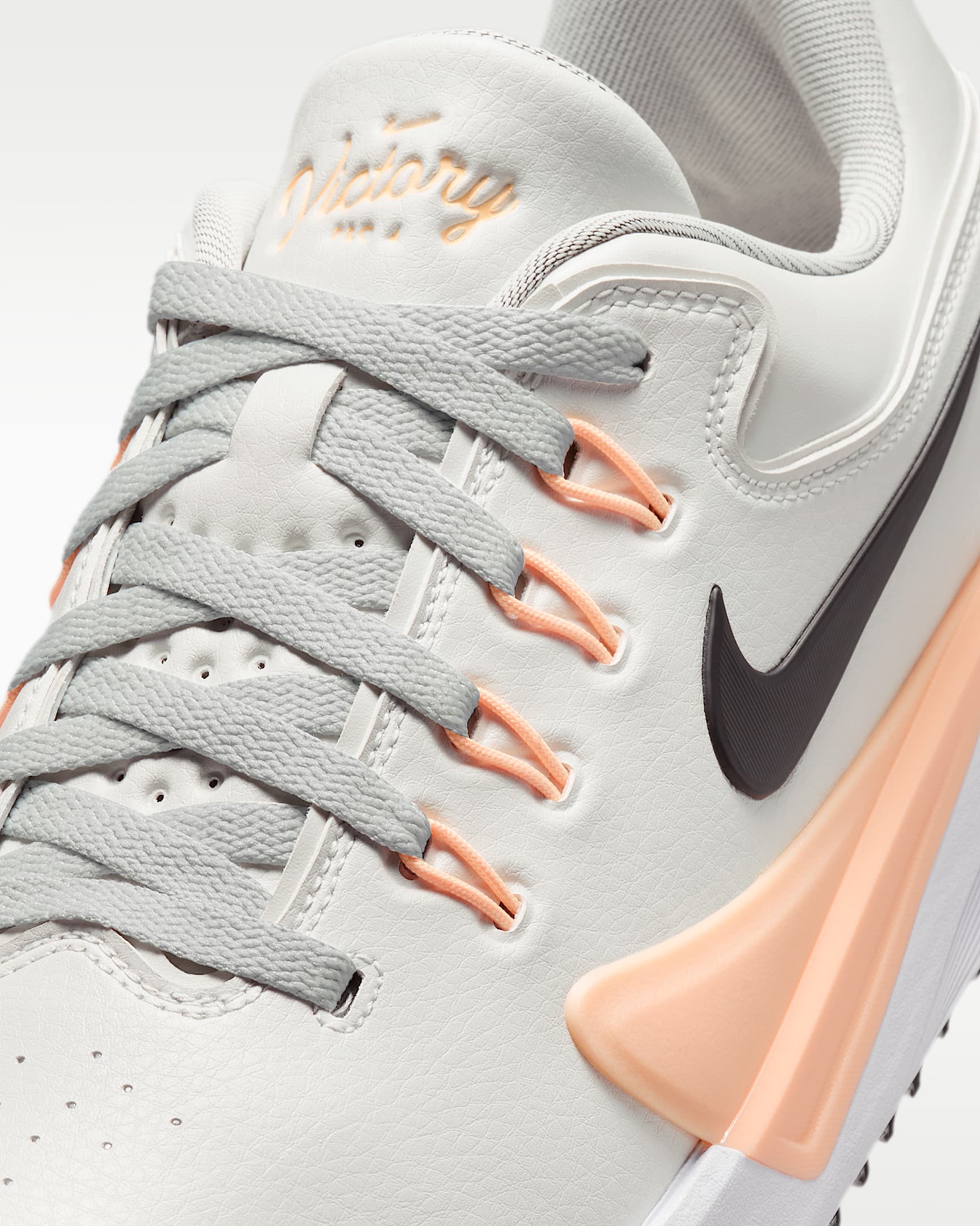 Nike Victory Pro 4 Golf Shoes - Photon Dust/Black/Tangerine Tint