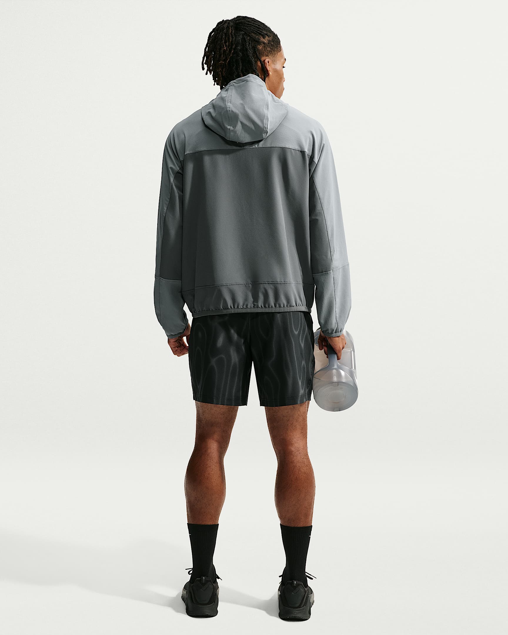 Nike Unlimited Men's Repel Versatile Jacket - Smoke Grey/Iron Grey/Iron Grey