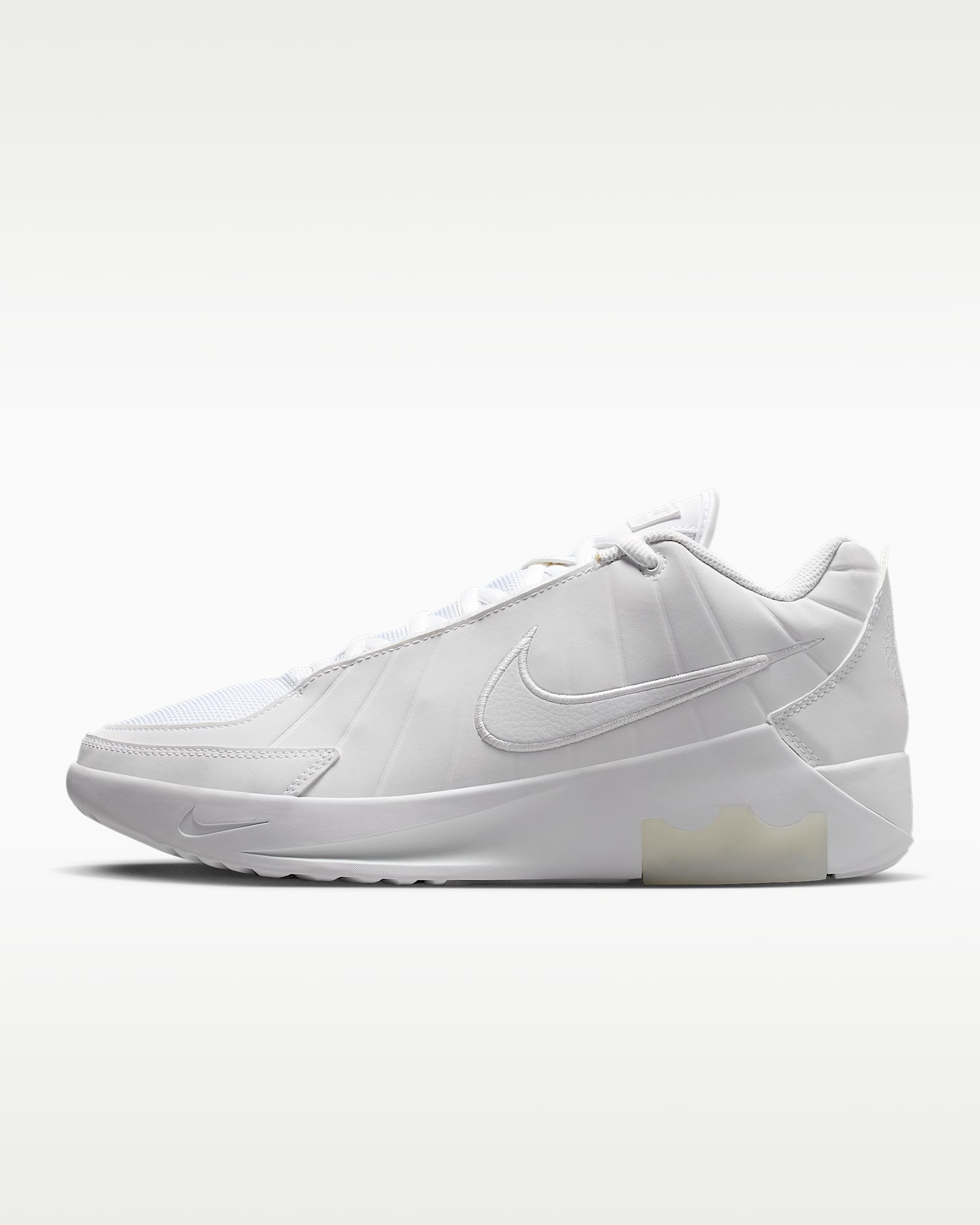 LeBron Witness 9 Basketball Shoes - White/Black/White