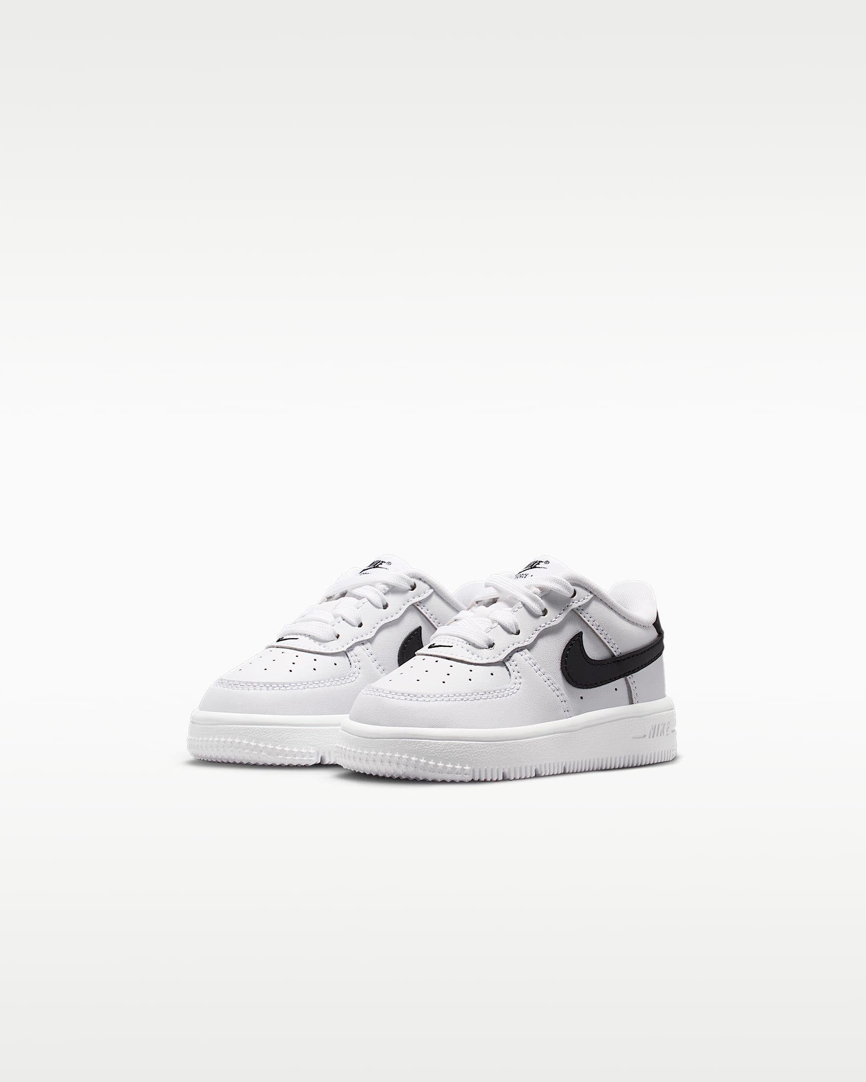 Nike Force 1 Low Baby/Toddler Shoes - White/Black