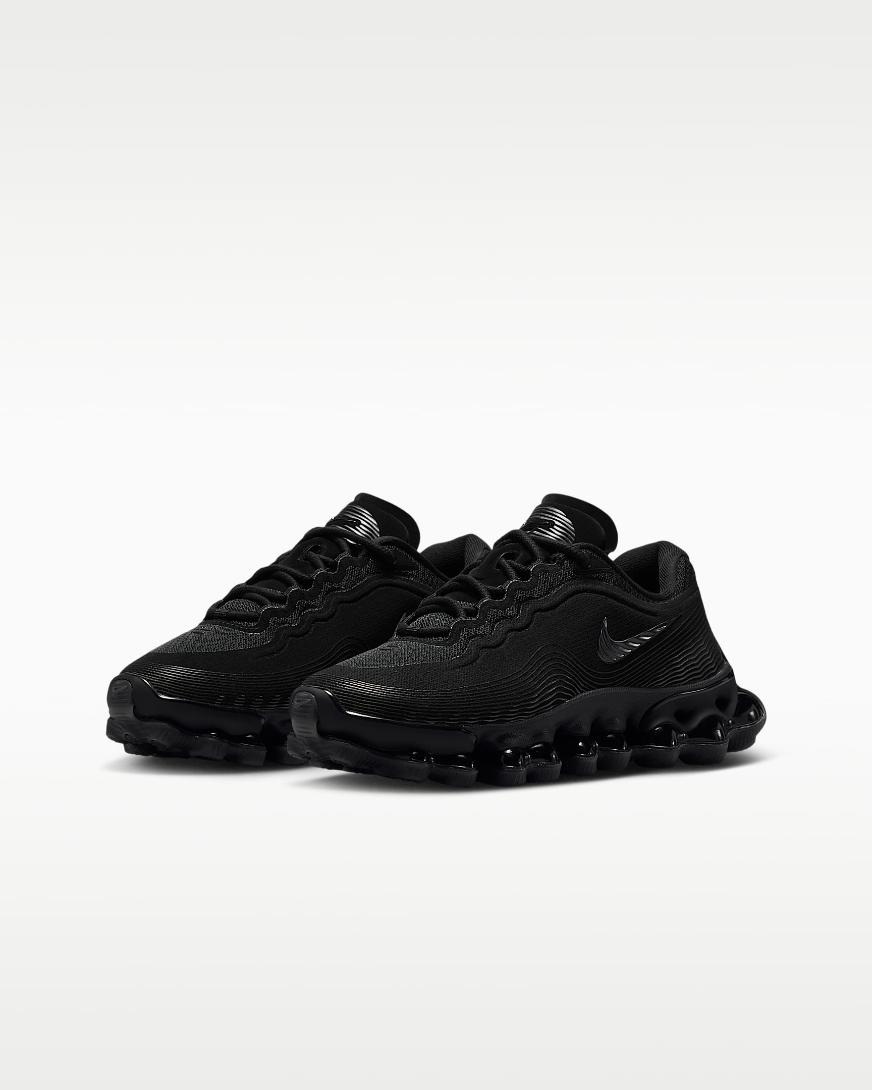 Tenis para niños grandes Nike Air Liquid Max - Negro/Antracita/Negro/Negro