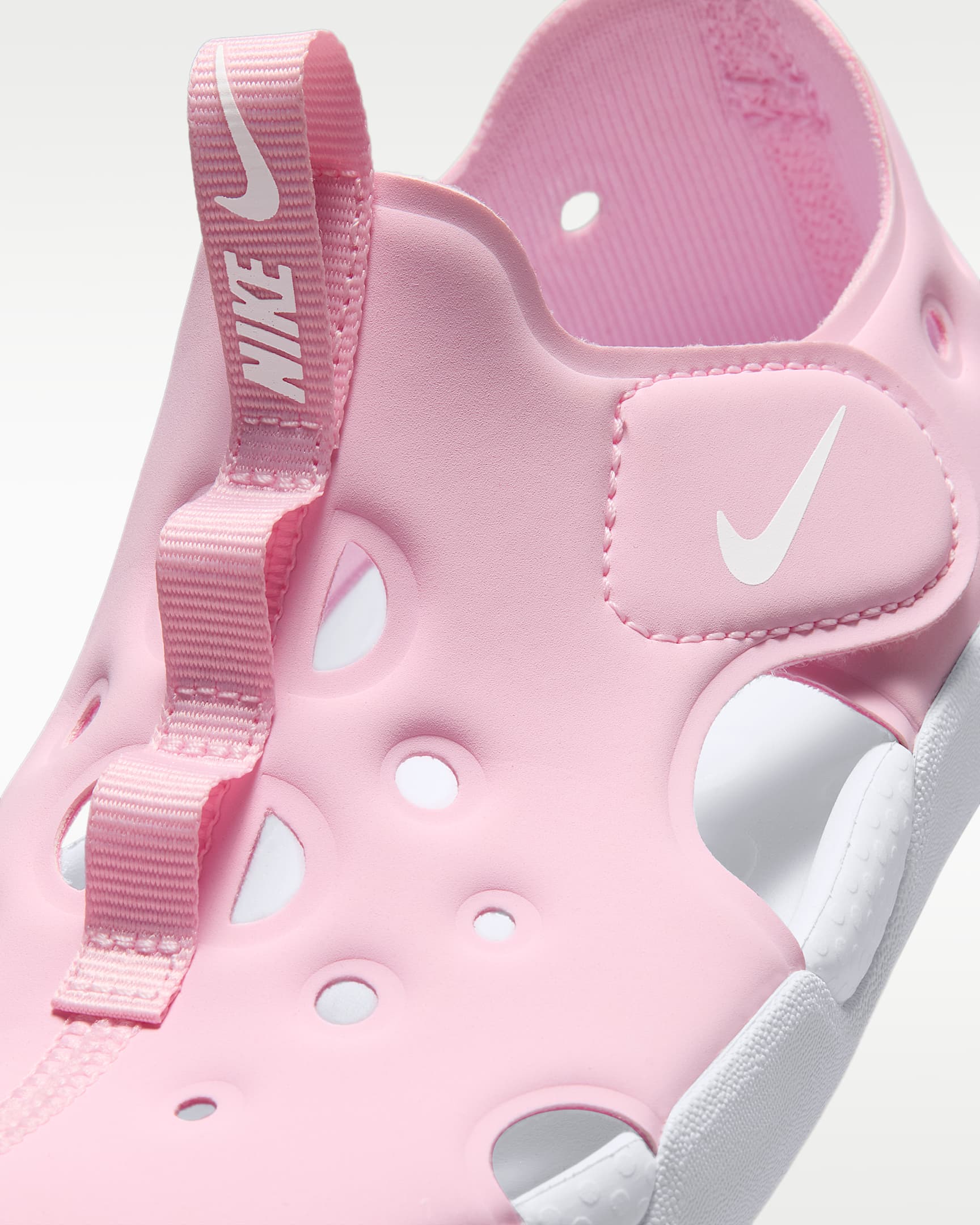 รองเท้าแซนดัลเด็กเล็ก Nike Sunray Protect 4 - Pink Foam/ขาว